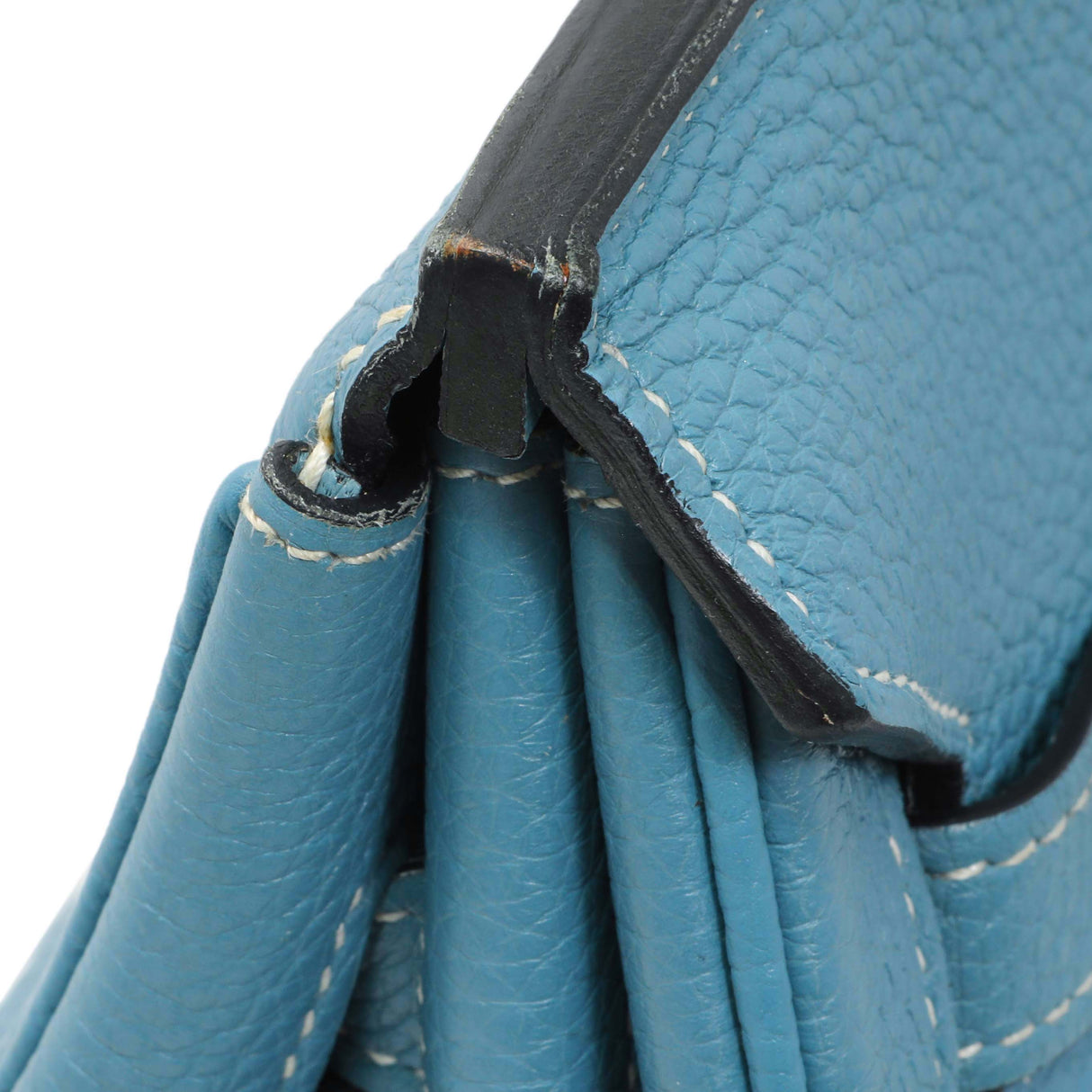 Hermes Blue Jean Clemence Birkin 35 Handbags Hermes
