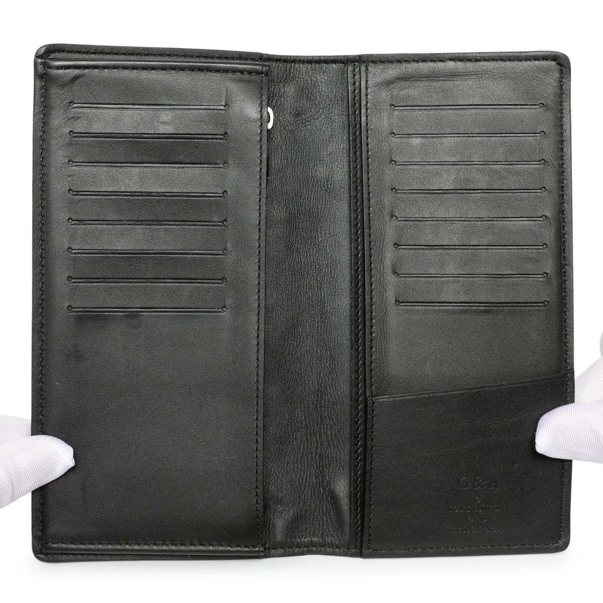 Louis Vuitton Black Damier Infini Brazza Wallet Accessories Louis Vuitton