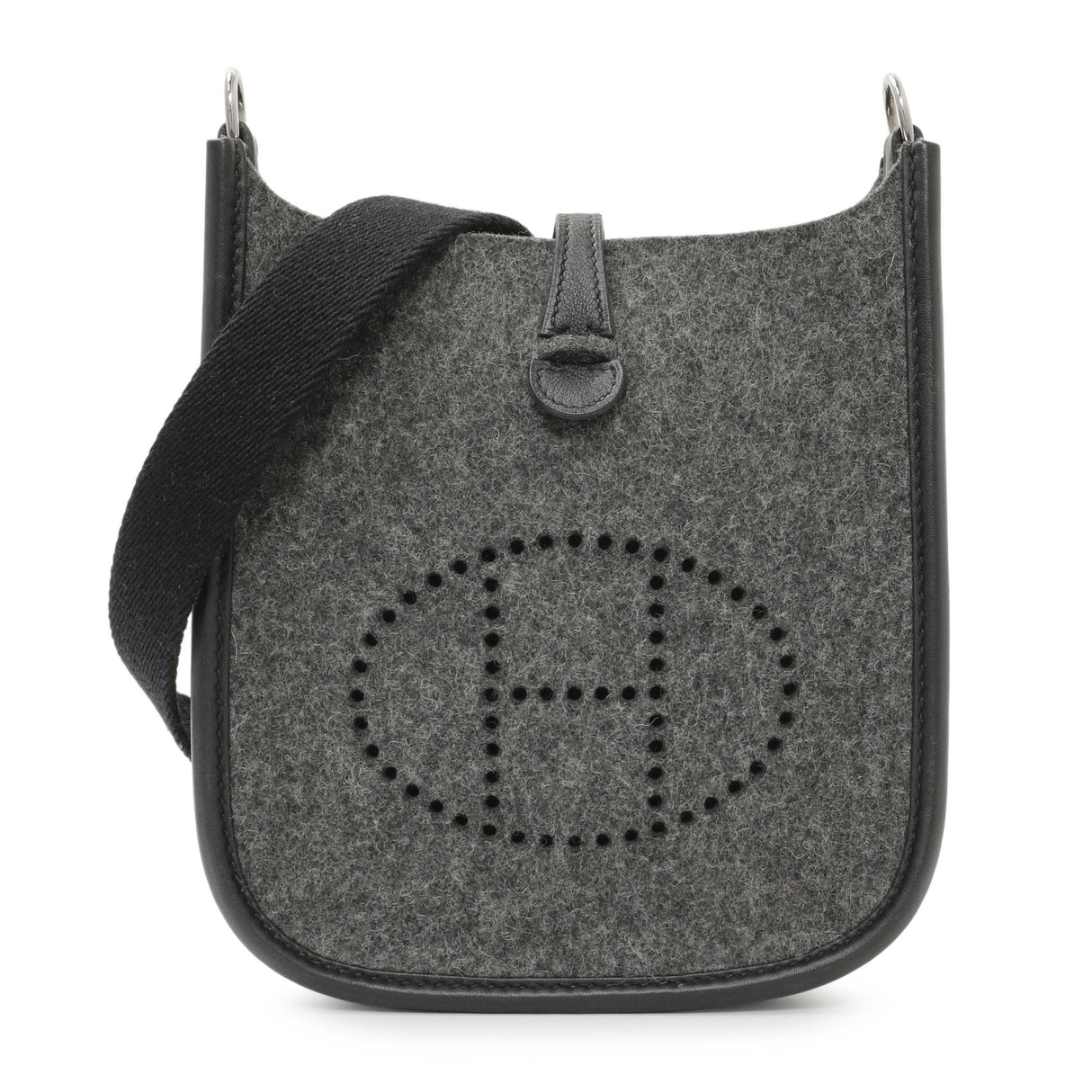 Hermes Grey Feutre Swift Evelyne TPM Handbags Hermes