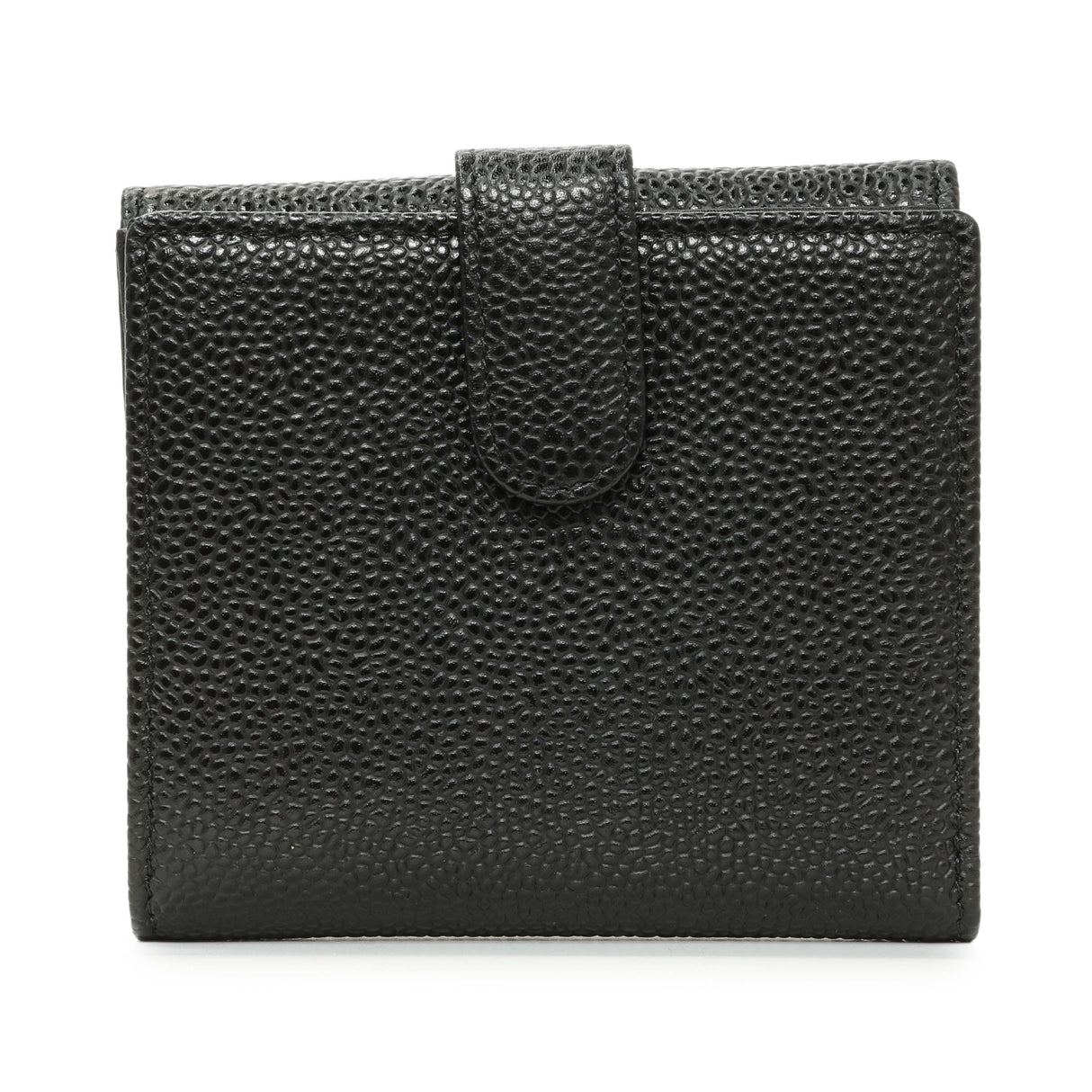 Chanel Black Caviar Timeless Compact Wallet Accessories Chanel