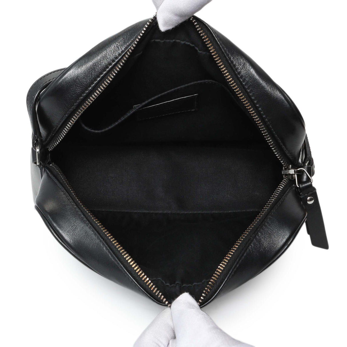 Saint Laurent Black Calfskin Matelasse Monogram Lou Camera Bag Handbags Saint Laurent