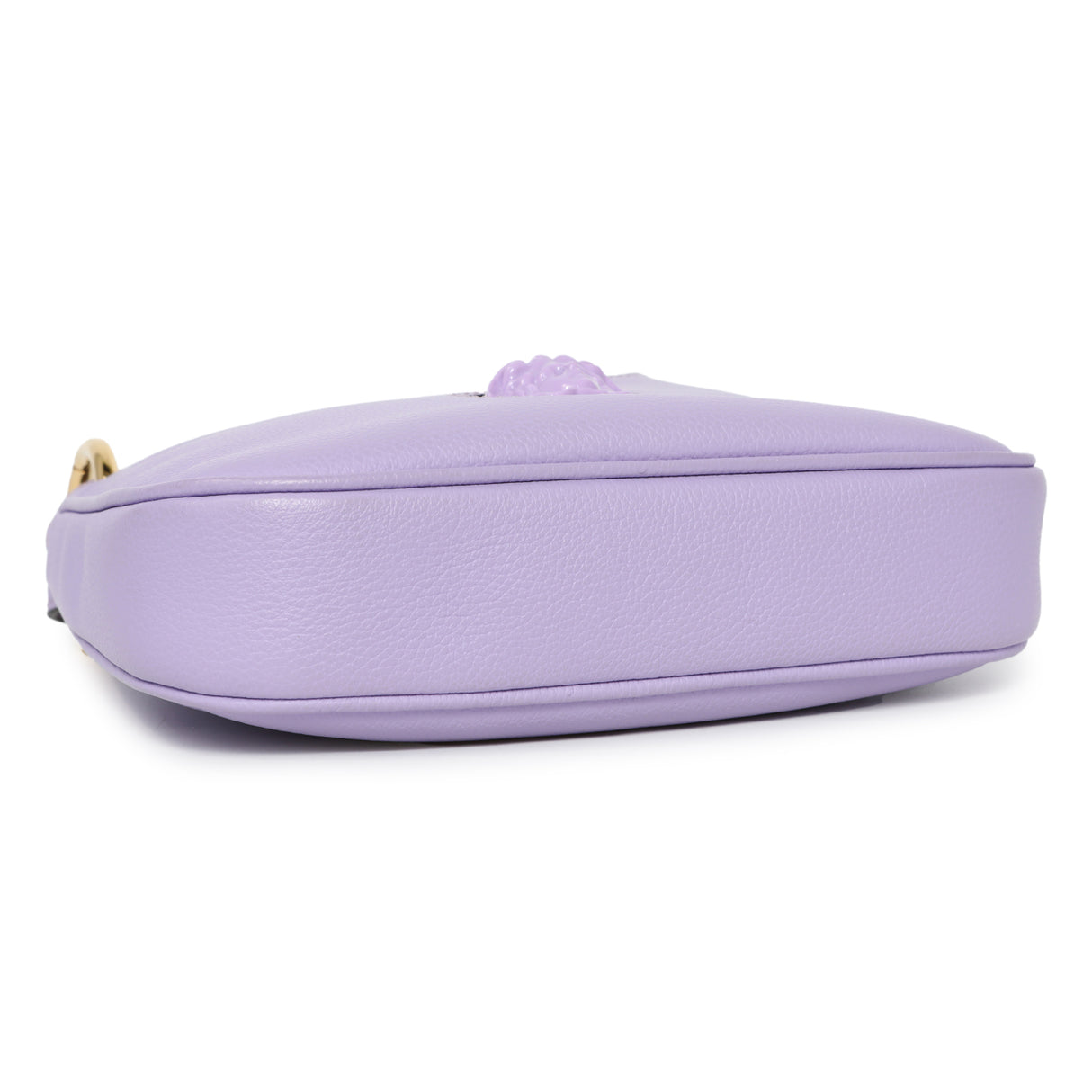 Versace Lilac Calfskin La Medusa Small Hobo Crossbody Handbags Versace