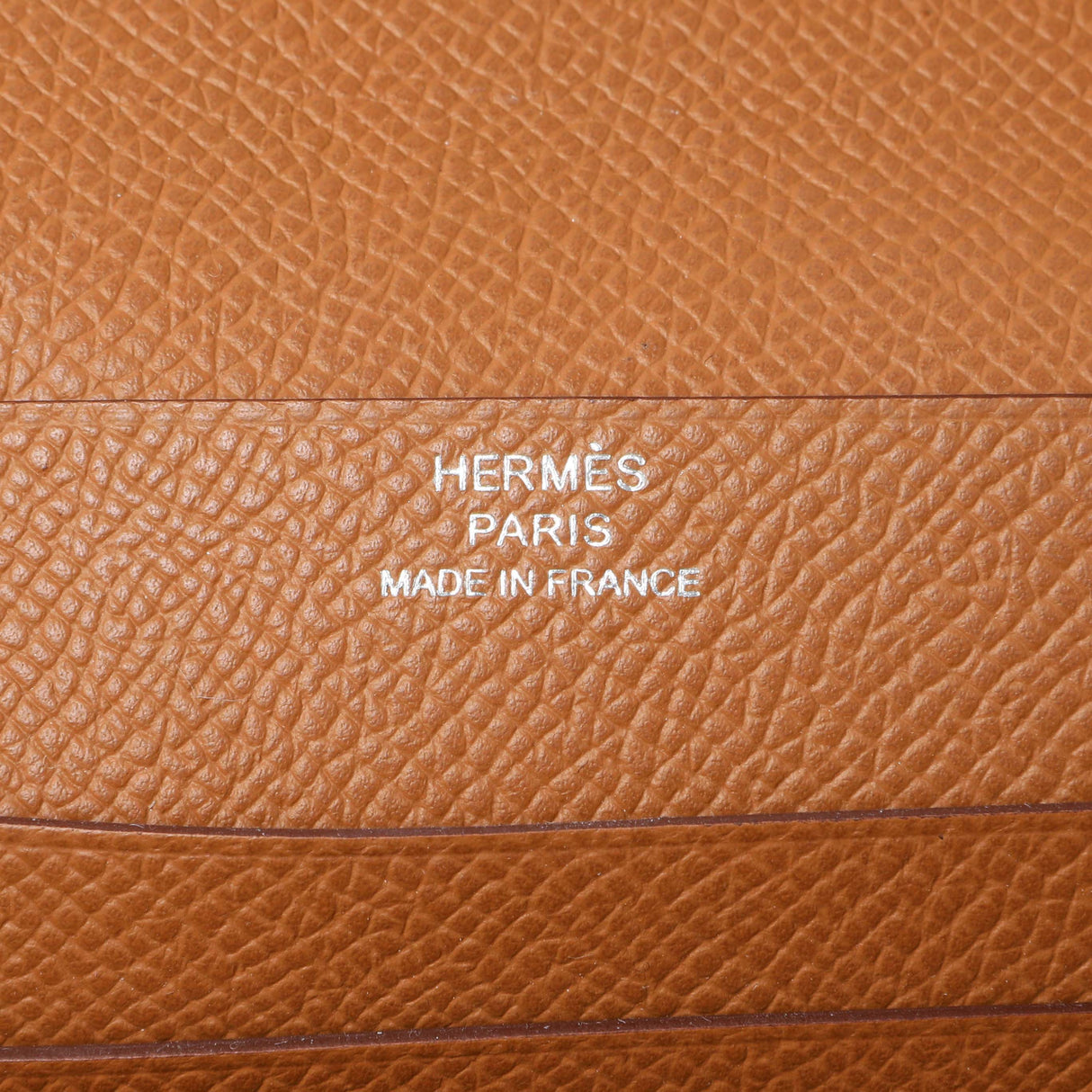 Hermes Epsom Gold 1957 To Go Wallet Handbags Hermes