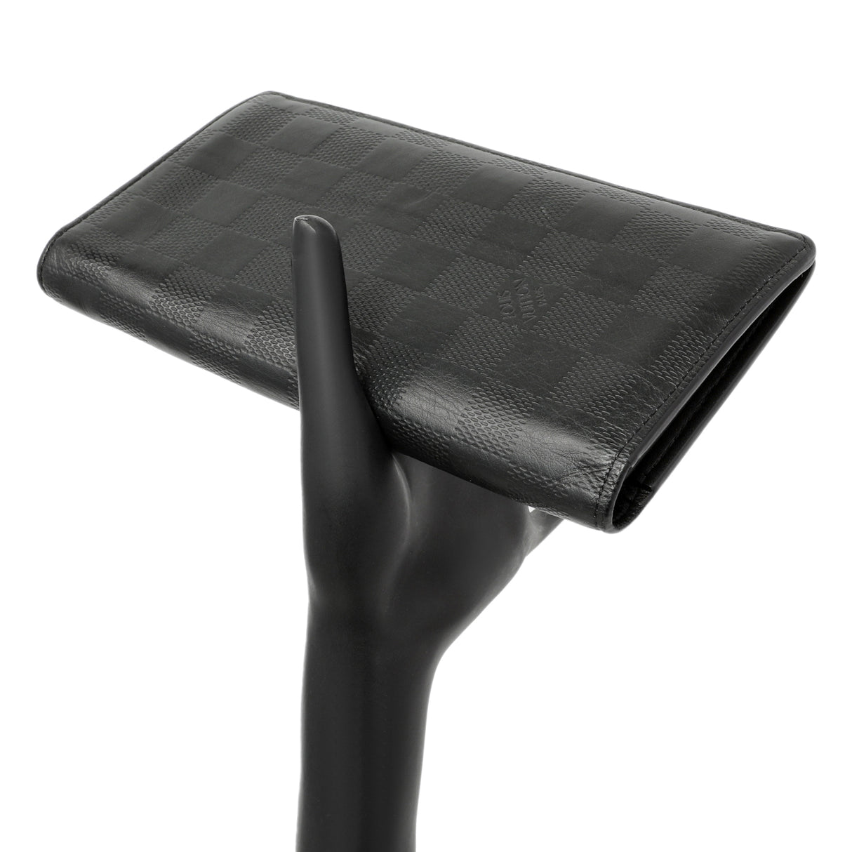 Louis Vuitton Black Damier Infini Brazza Wallet Accessories Louis Vuitton