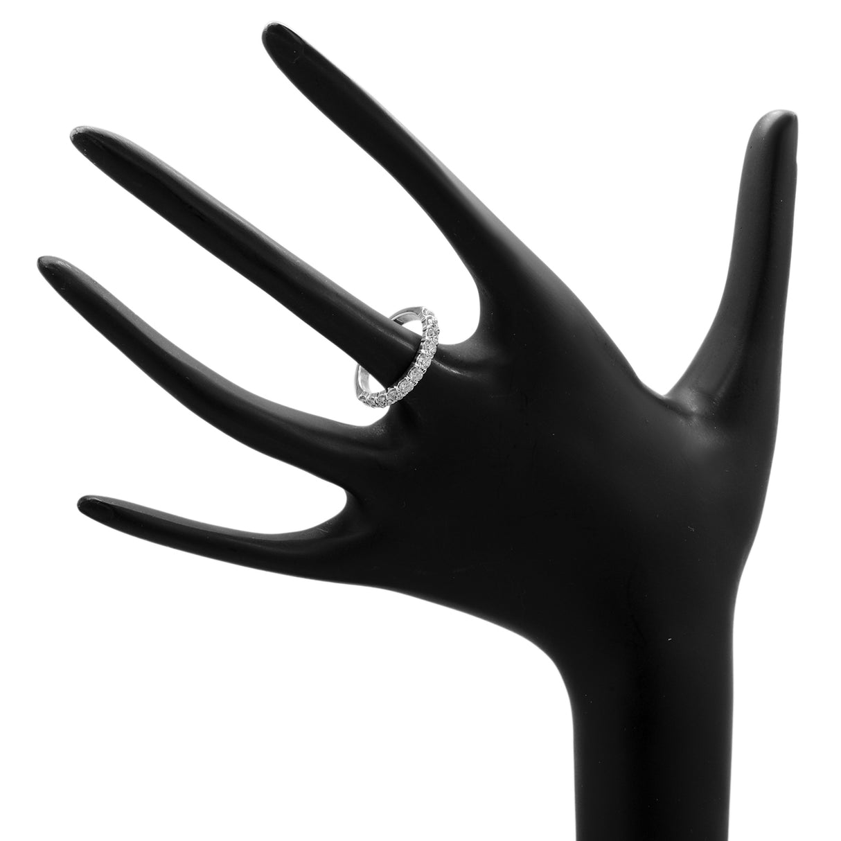 18K White Gold 1.00 Carat Diamond Band Fine Jewellery Modaselle