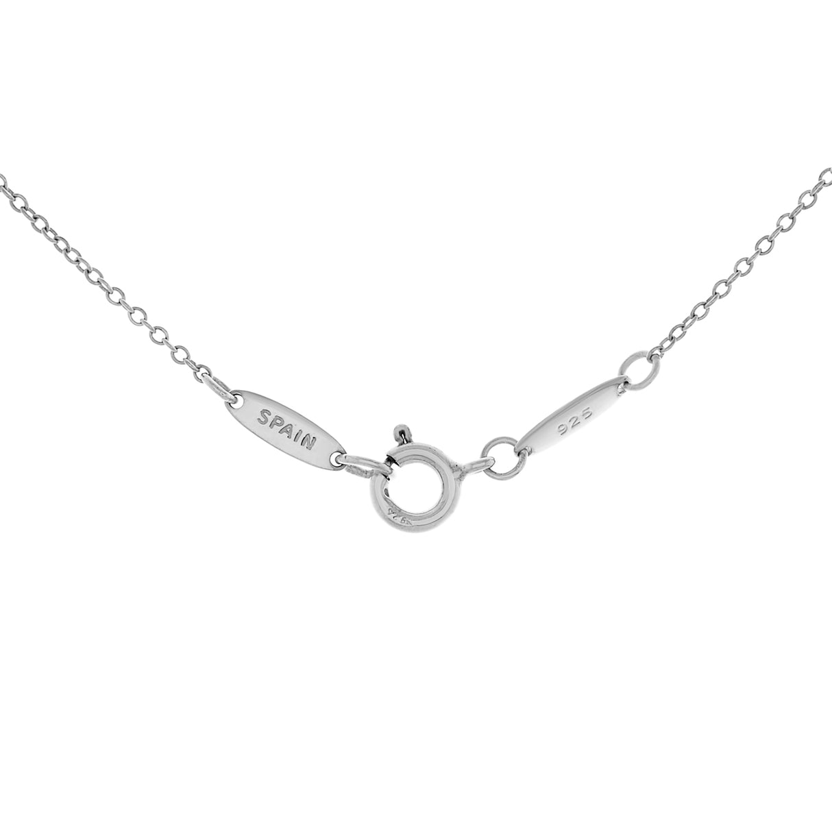 Tiffany & Co. Sterling Silver Sevillana Circle Pendant Necklace Designer Jewellery Tiffany and Co