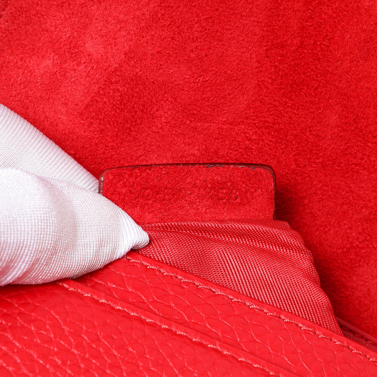 Christian Dior Red Calfskin Diorama Wallet On Chain Handbags Christian Dior