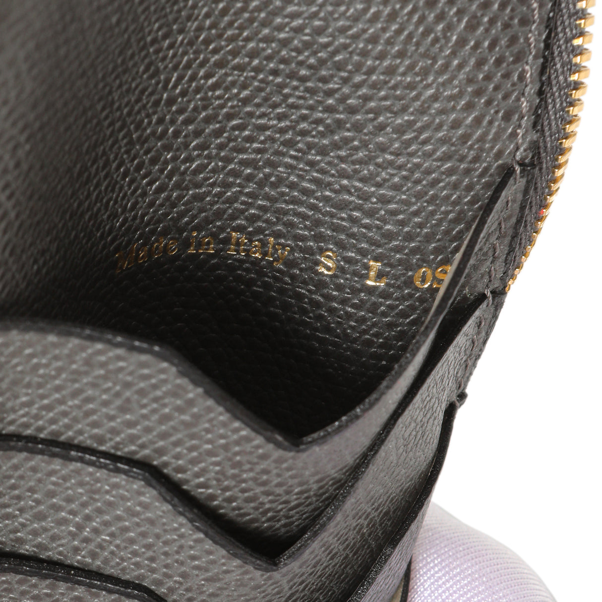 Valextra Grey Calfskin Card Holder With Zip Accessories Valexta