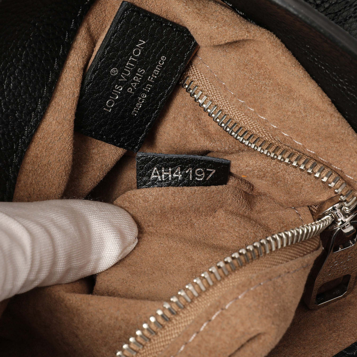 Louis Vuitton Black Mahina Babylone PM Handbags Louis Vuitton