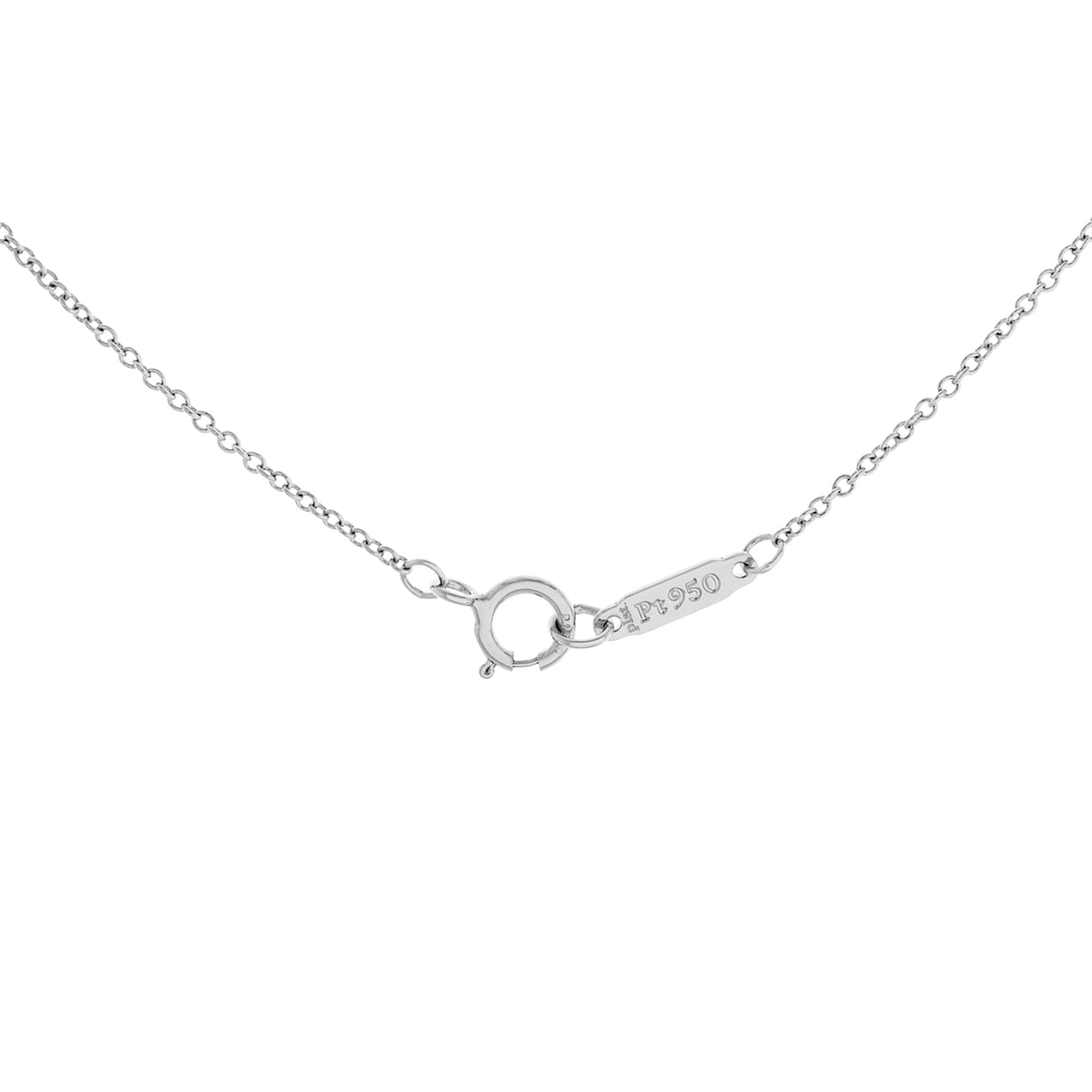 Tiffany & Co. Platinum Diamond Aria Pendant Necklace Designer Jewellery Tiffany and Co