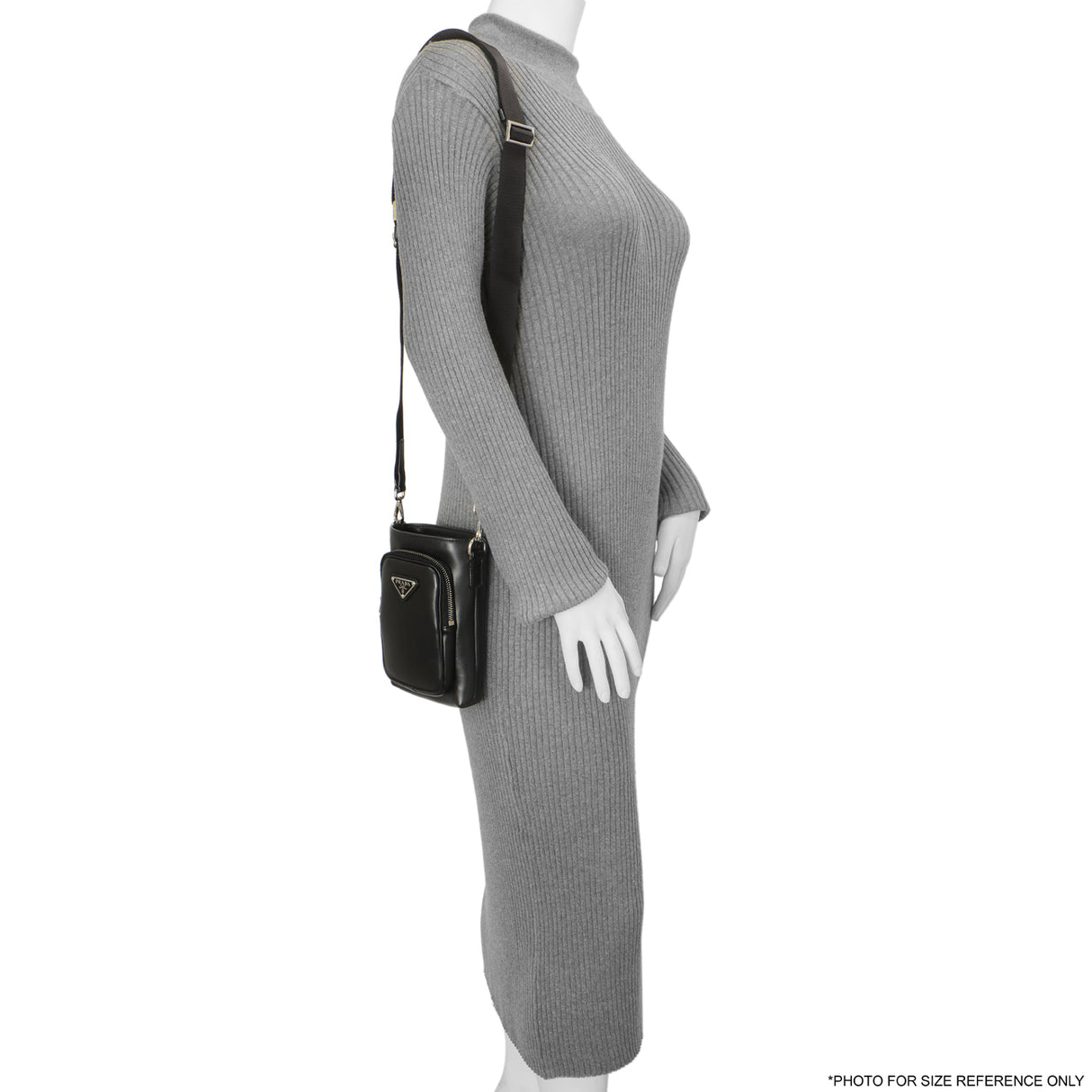 Prada Black Calfskin Smartphone Case Handbags Prada