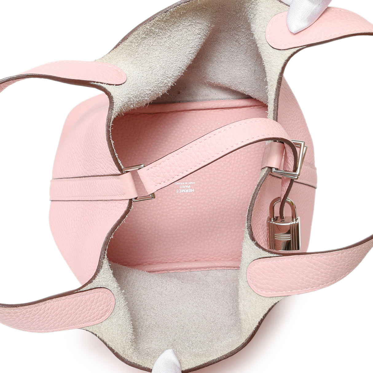 Hermes Rose Sakura Taurillon Clemence Picotin Lock 18 Handbags Hermes