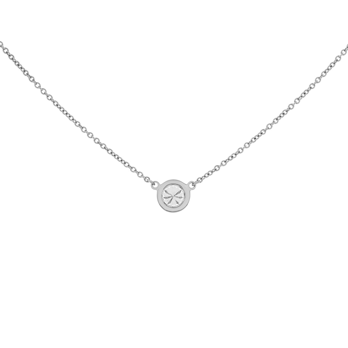Tiffany & Co. Platinum Diamonds by the Yard Pendant Necklace Designer Jewellery Tiffany and Co
