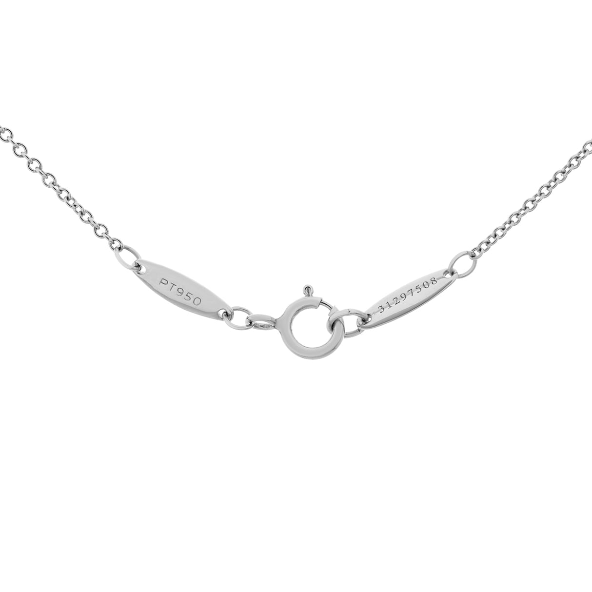 Tiffany & Co. Platinum Diamonds by the Yard Pendant Necklace Designer Jewellery Tiffany and Co