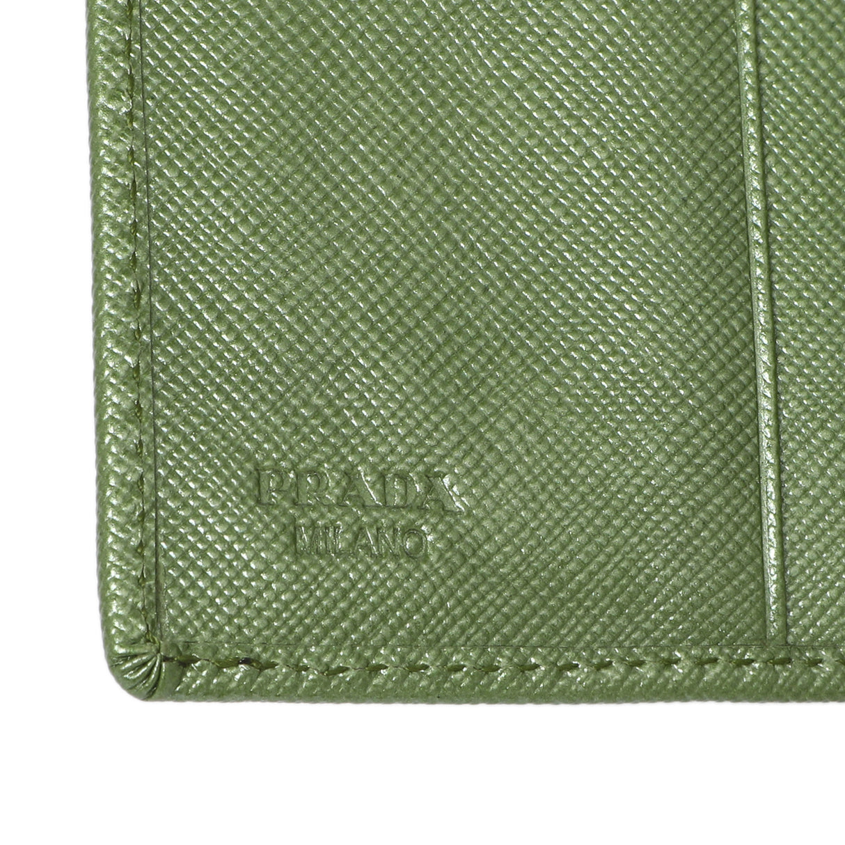 Prada Saffiano Tri-Fold Compact Wallet Accessories Prada