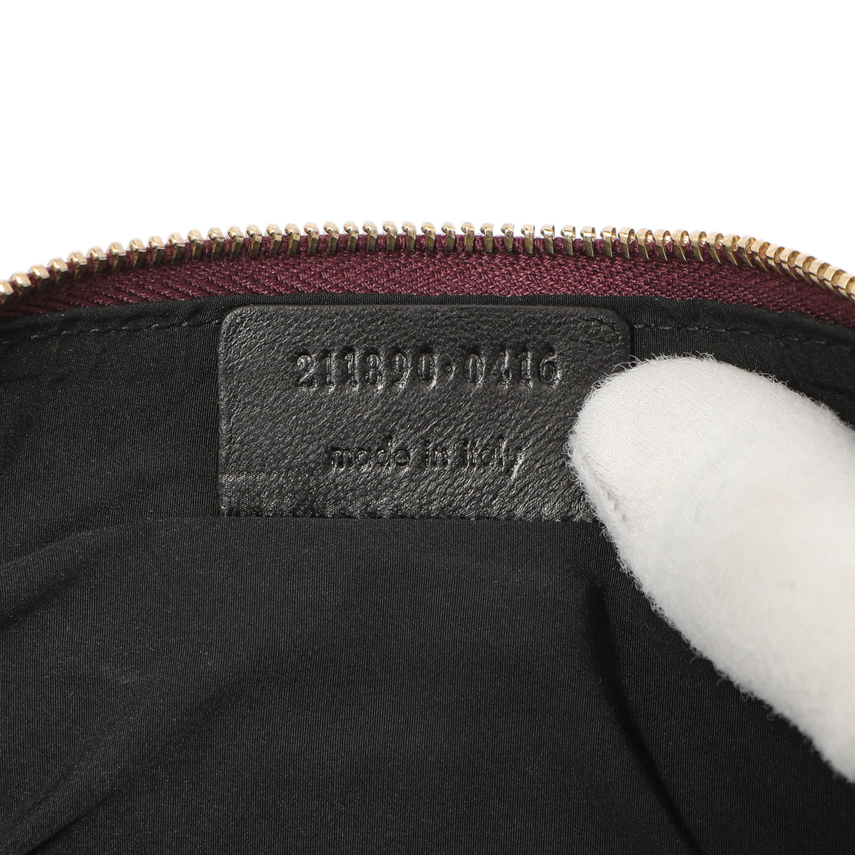 Saint Laurent Purple Patent Y-Mail Cosmetic Case Accessories Saint Laurent