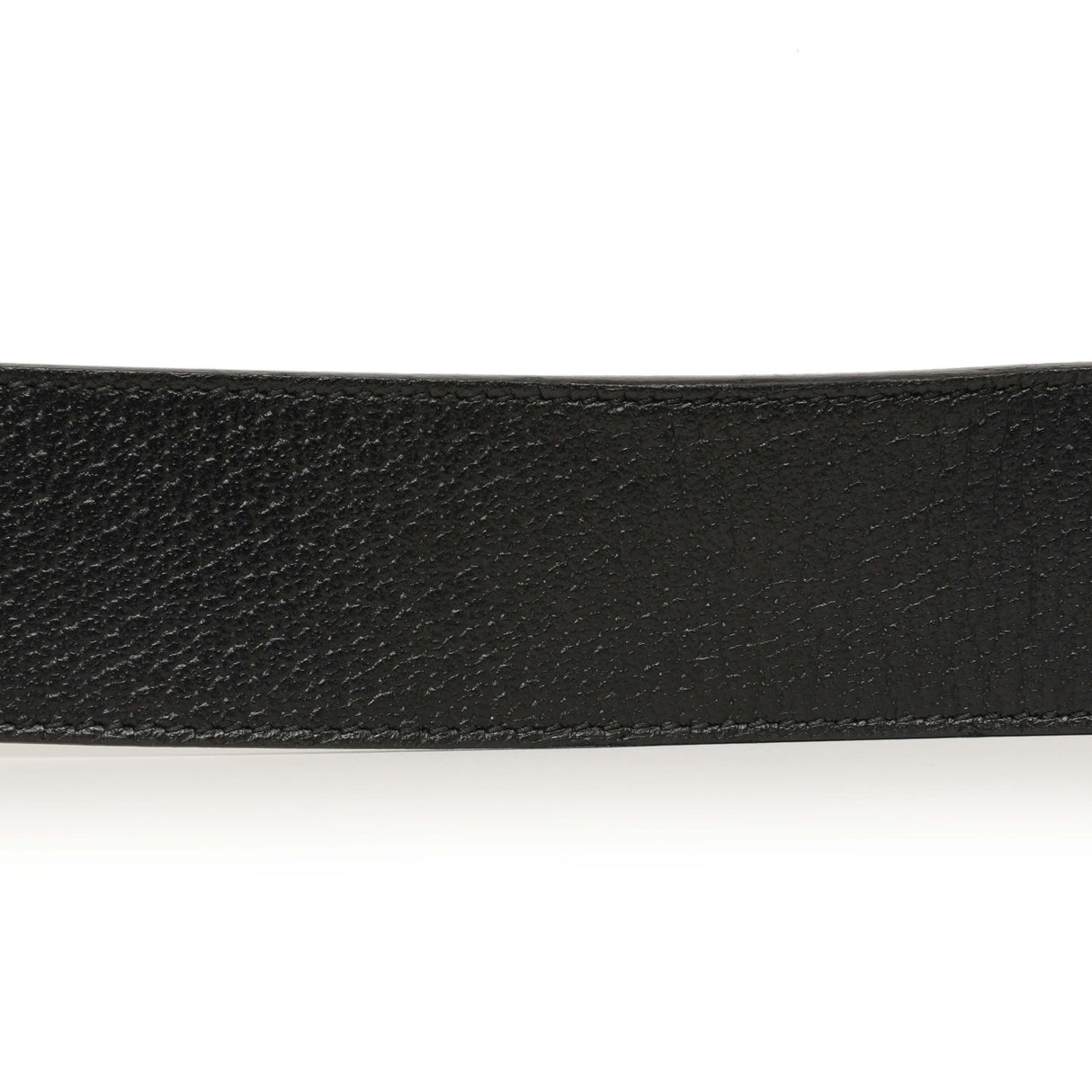 Gucci Black Calfskin Double G 40mm Belt Accessories Gucci