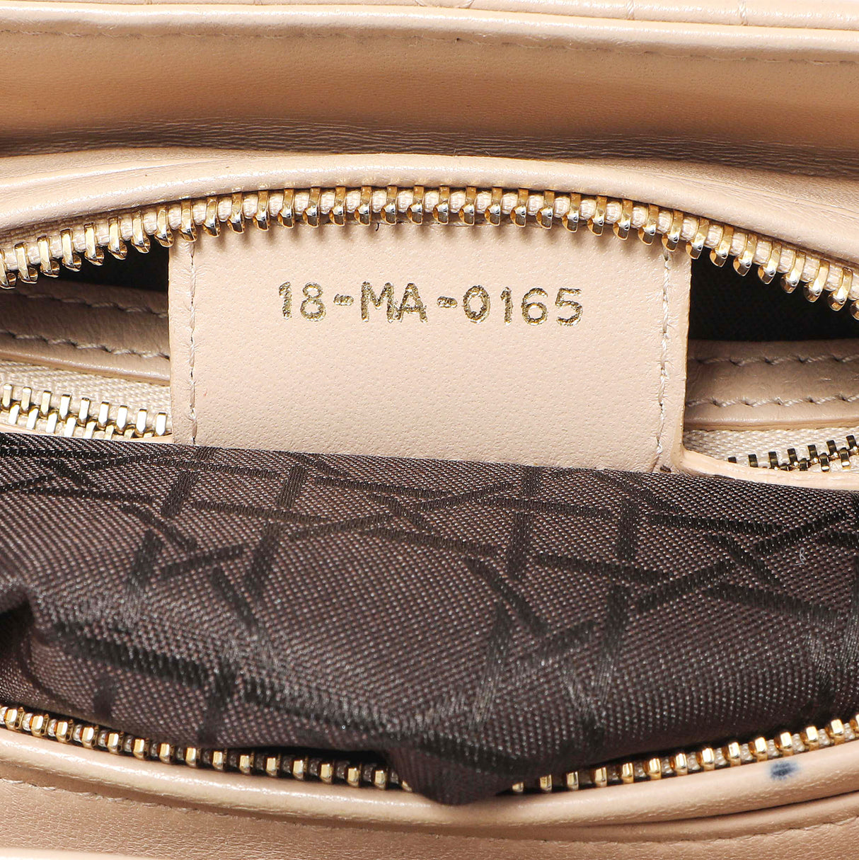 Christian Dior Nude Lambskin Cannage Medium Lady Dior Handbags Christian Dior