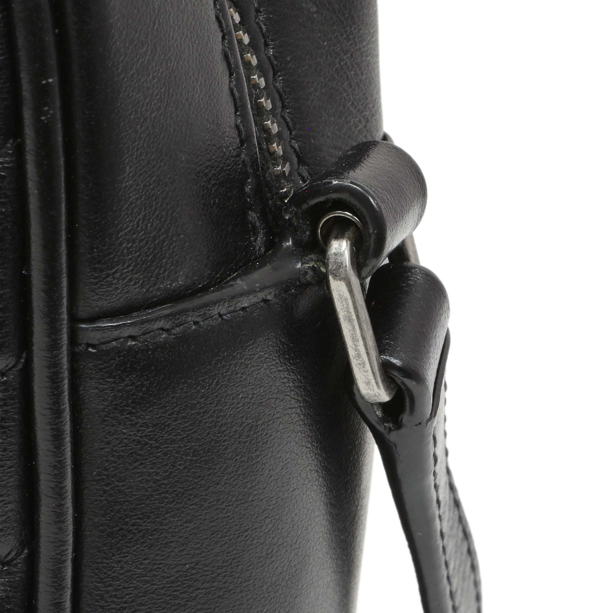 Saint Laurent Black Calfskin Matelasse Monogram Lou Camera Bag Handbags Saint Laurent