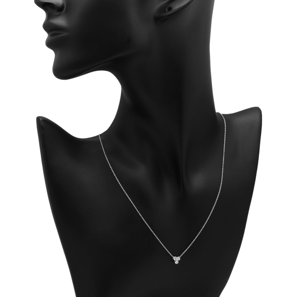 Tiffany & Co. Platinum Diamond Aria Pendant Necklace Designer Jewellery Tiffany and Co