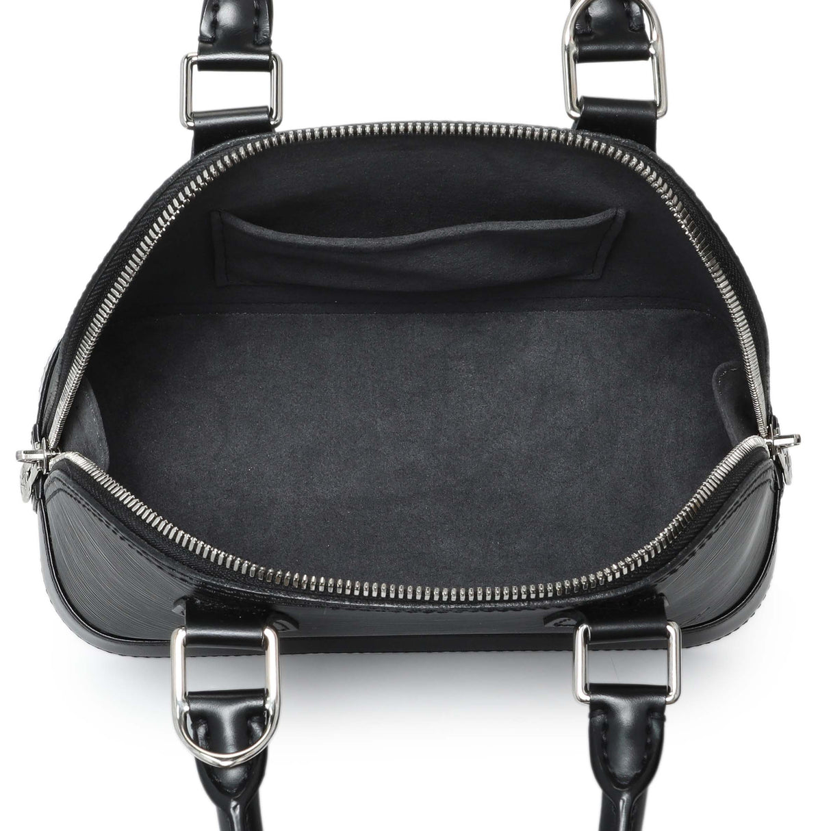 Louis Vuitton Black Epi Alma BB with Strap Handbags Louis Vuitton