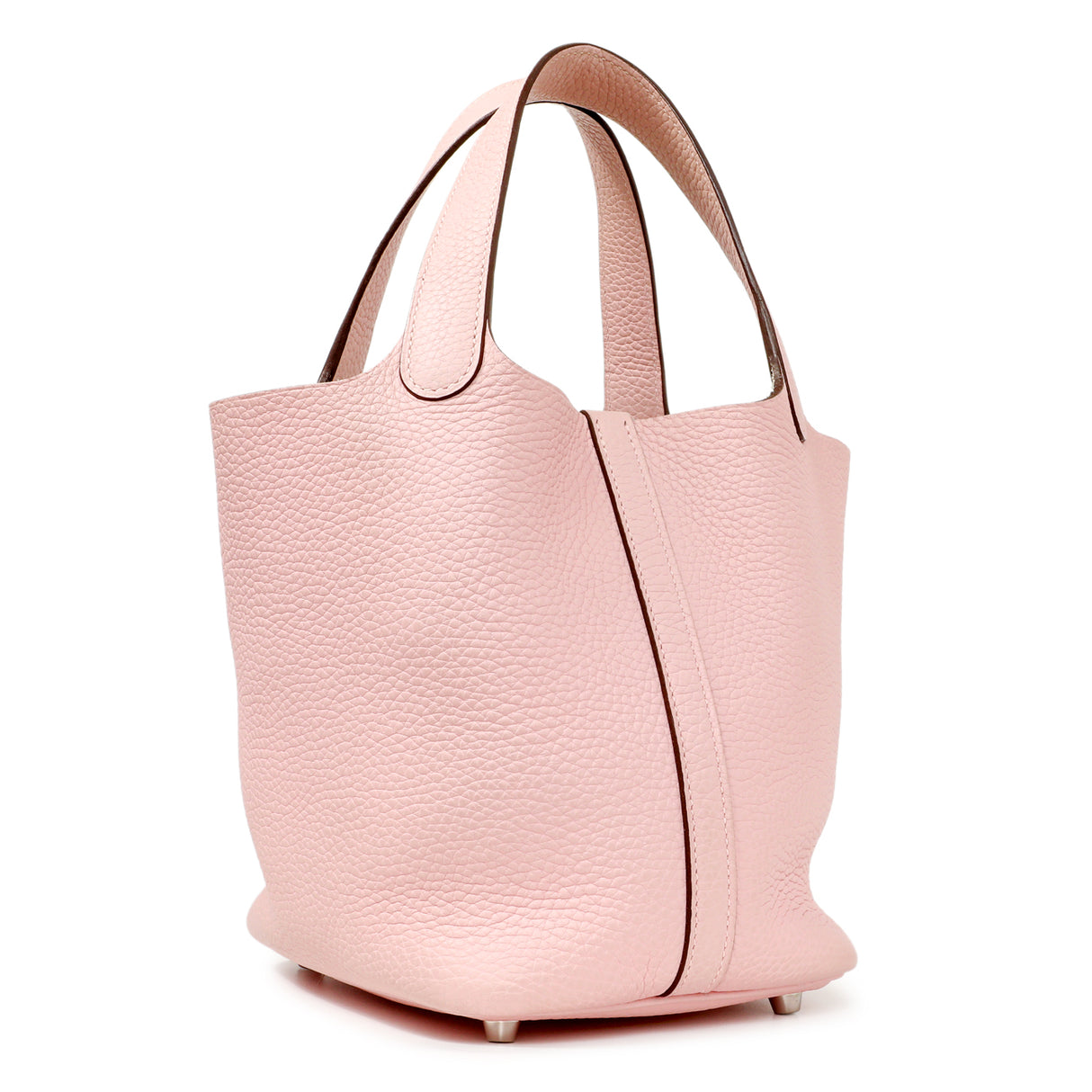 Hermes Rose Sakura Taurillon Clemence Picotin Lock 18 Handbags Hermes