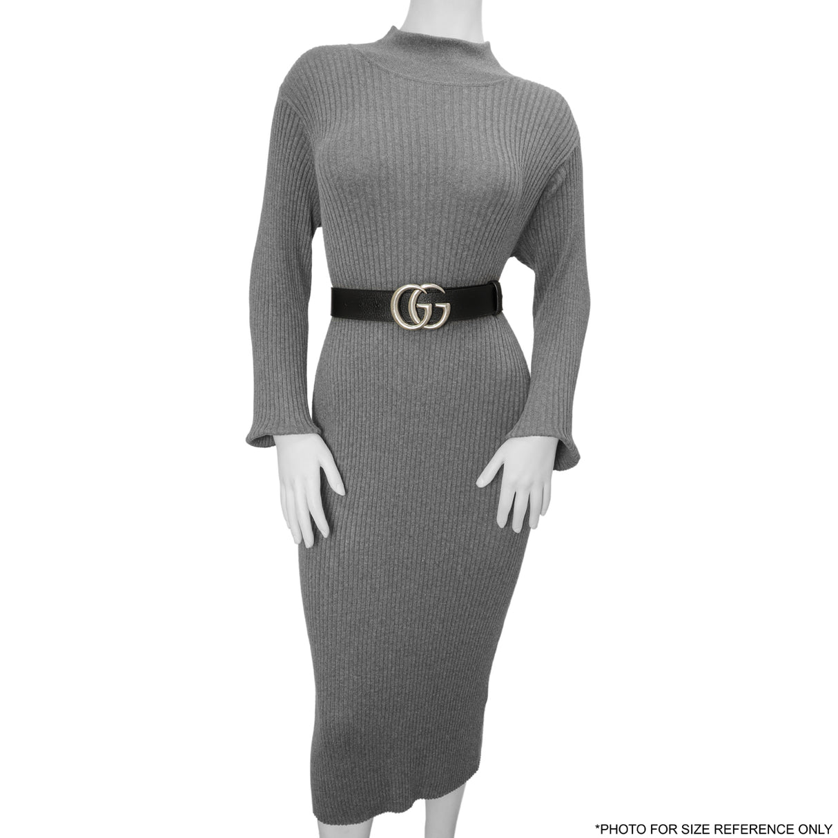 Gucci Black Calfskin Double G 40mm Belt Accessories Gucci