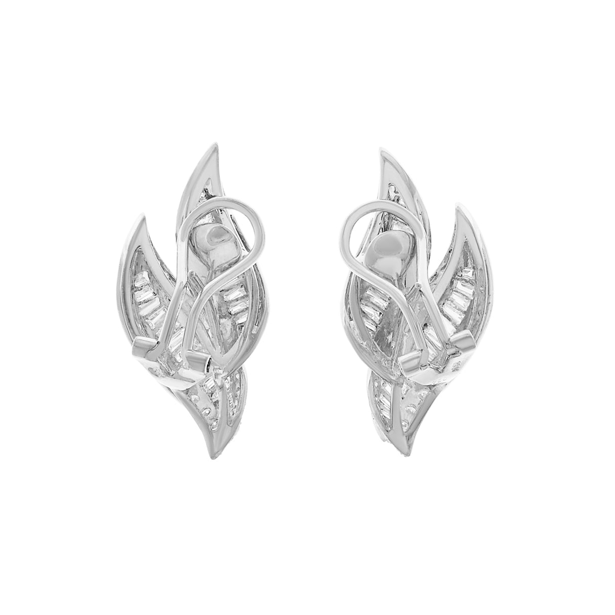 18K White Gold 3.22 Carat Diamond Earring Fine Jewellery Modaselle