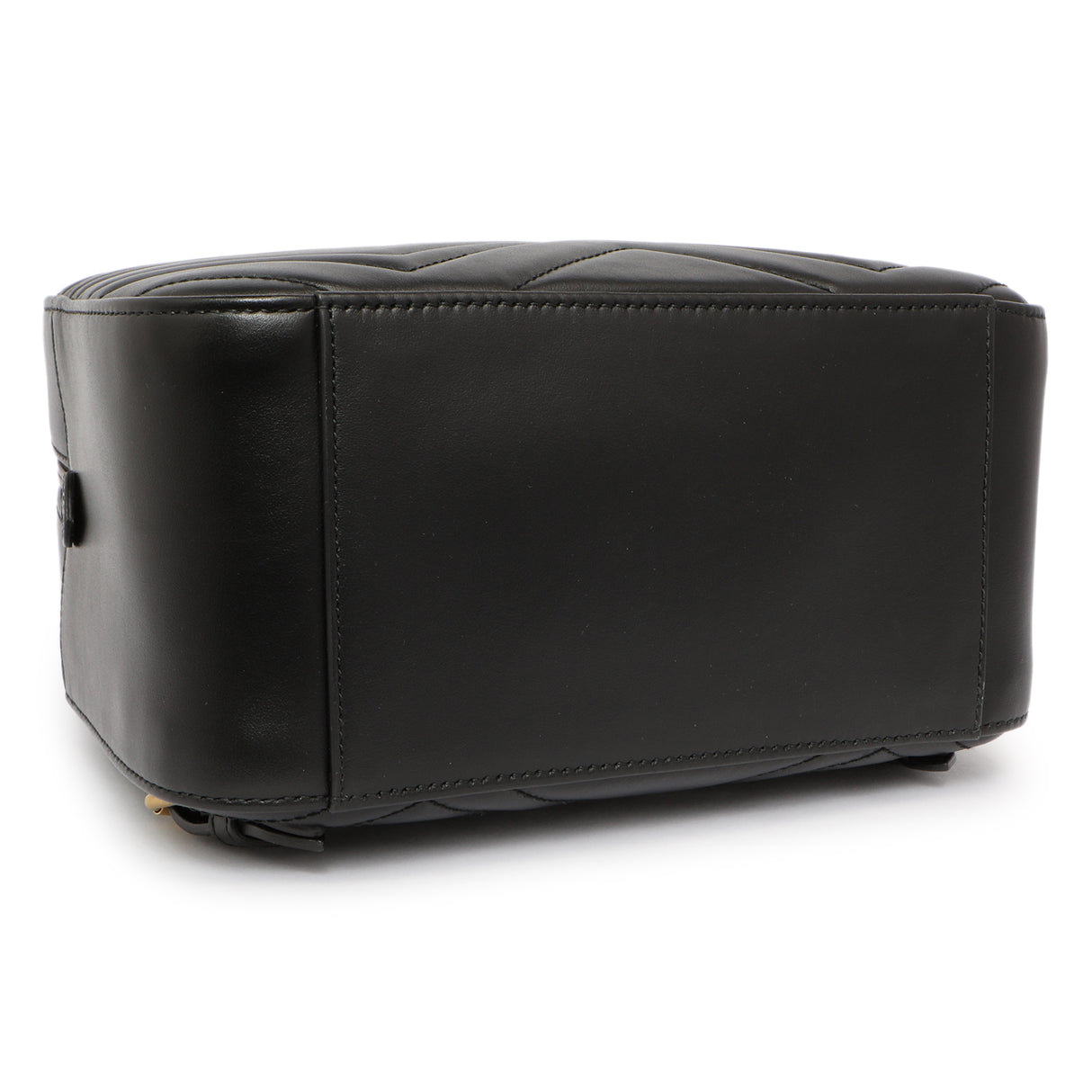 Gucci Black Calfskin Matelasse GG Marmont Backpack Handbags Gucci