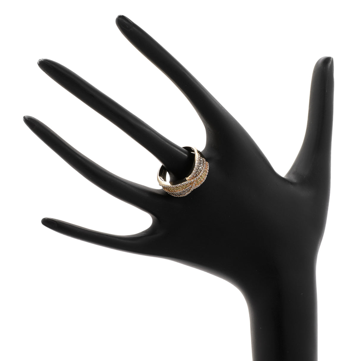 14K Yellow Gold 1.17 Carat Fancy Yellow & Brown Diamonds Fine Jewellery Modaselle