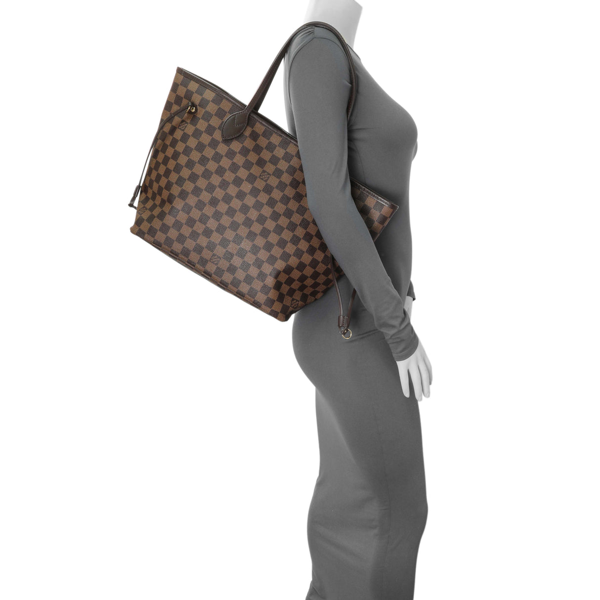 Louis Vuitton Damier Ebene Neverfull MM Handbags Louis Vuitton