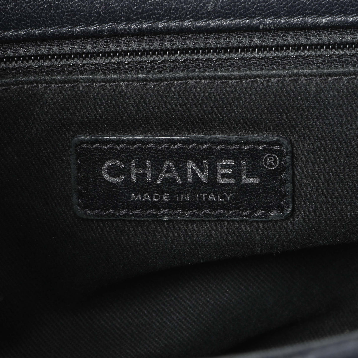 -temp- Chanel Black Calfskin Mumbai Flap Bag Entrupy#8MW4CY2 Modaselle