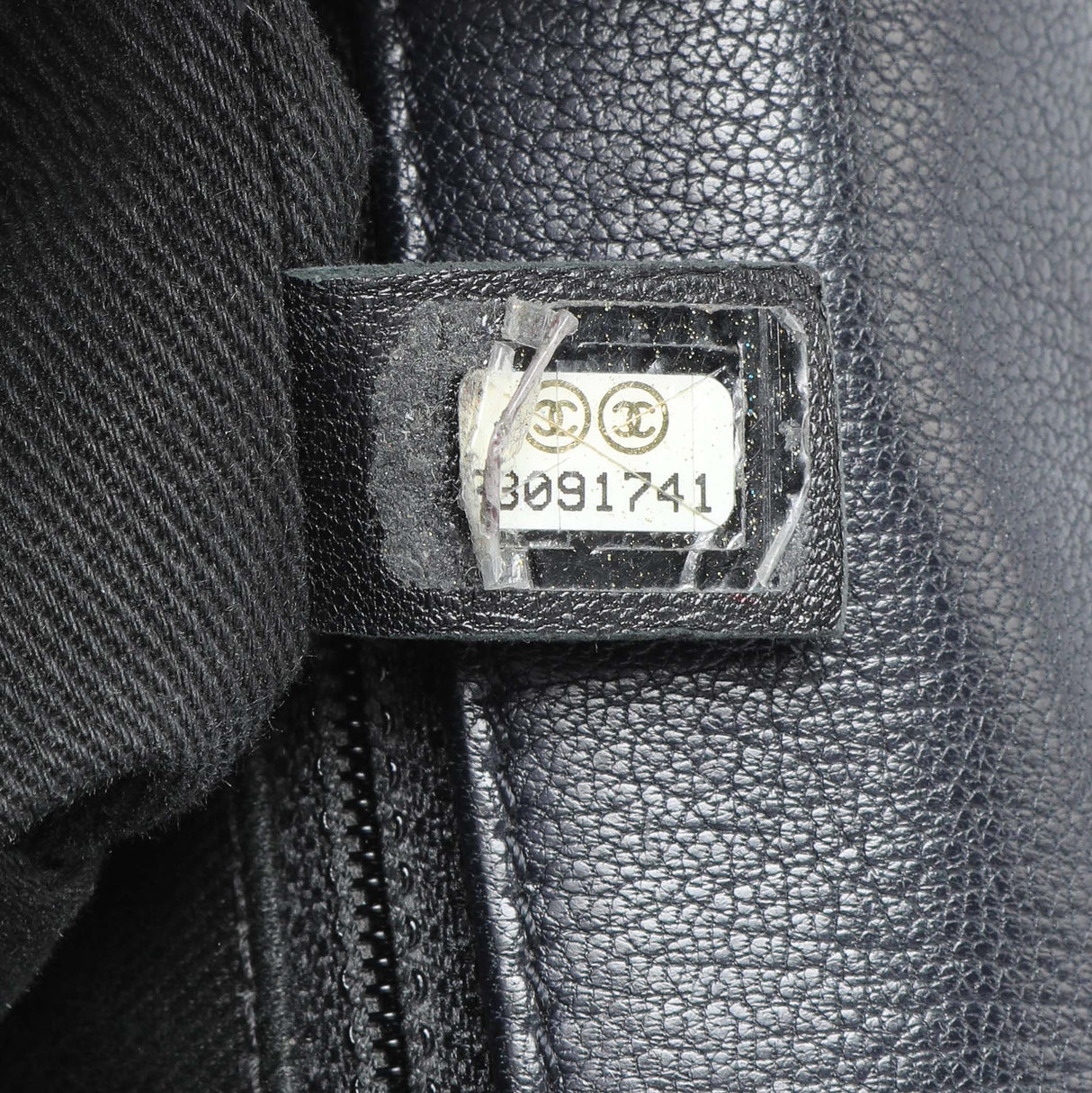 -temp- Chanel Black Calfskin Mumbai Flap Bag Entrupy#8MW4CY2 Modaselle