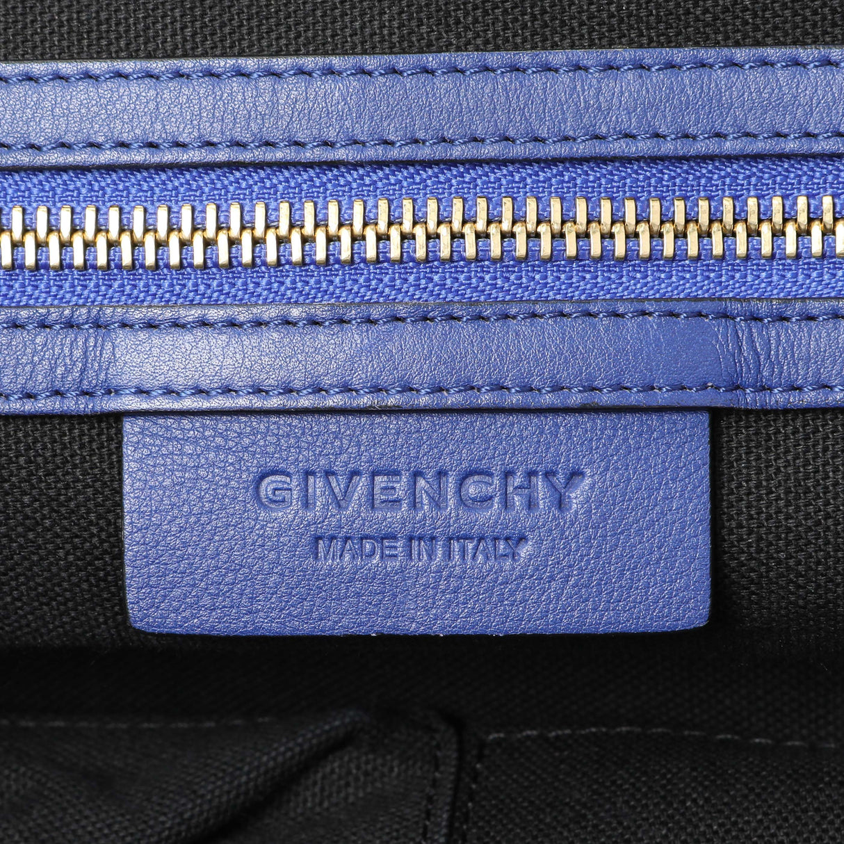 Givenchy Black Blue Calfskin Medium Nightingale Handbags Givenchy