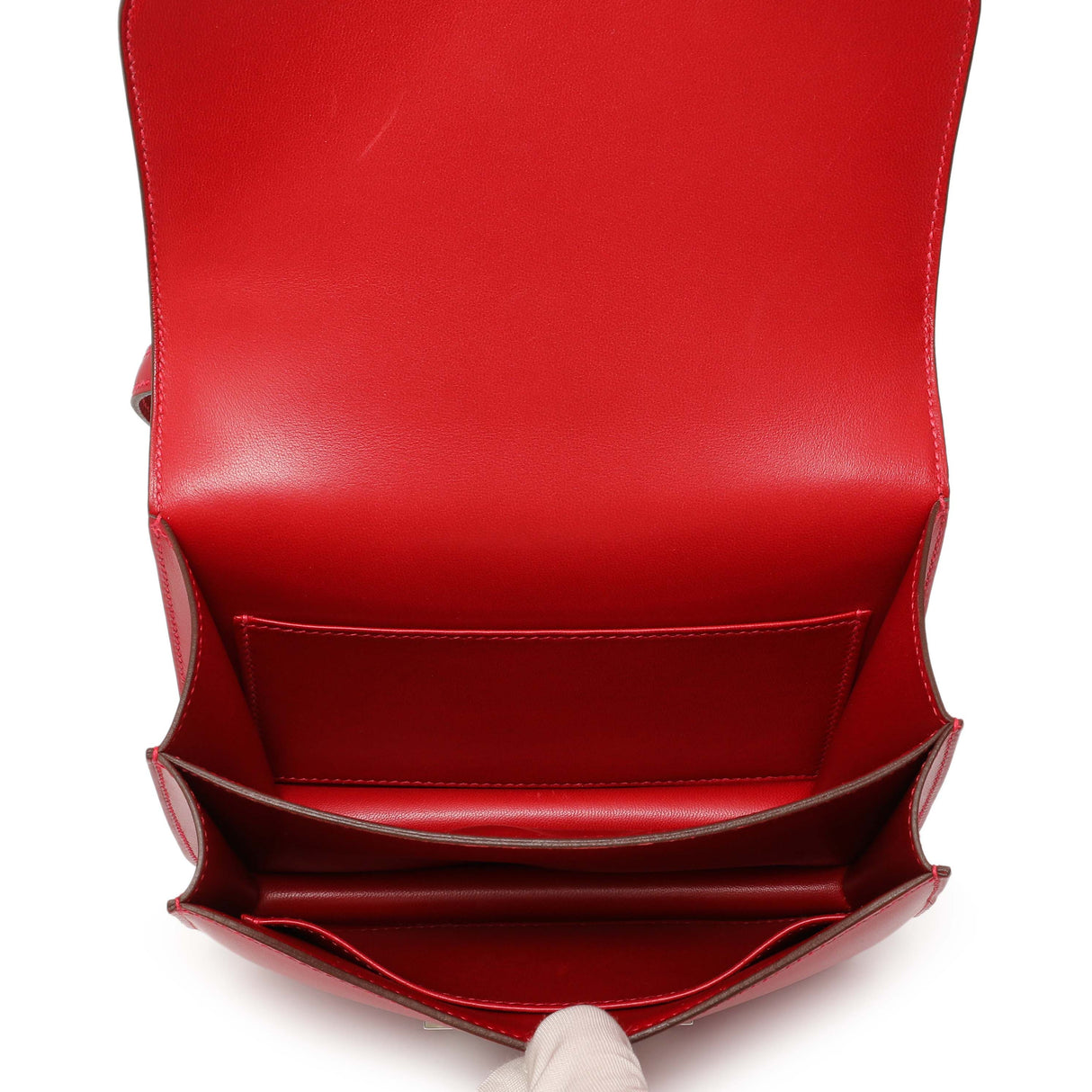 Hermes Rouge Vif Tadelakt Constance 18 Handbags Hermes