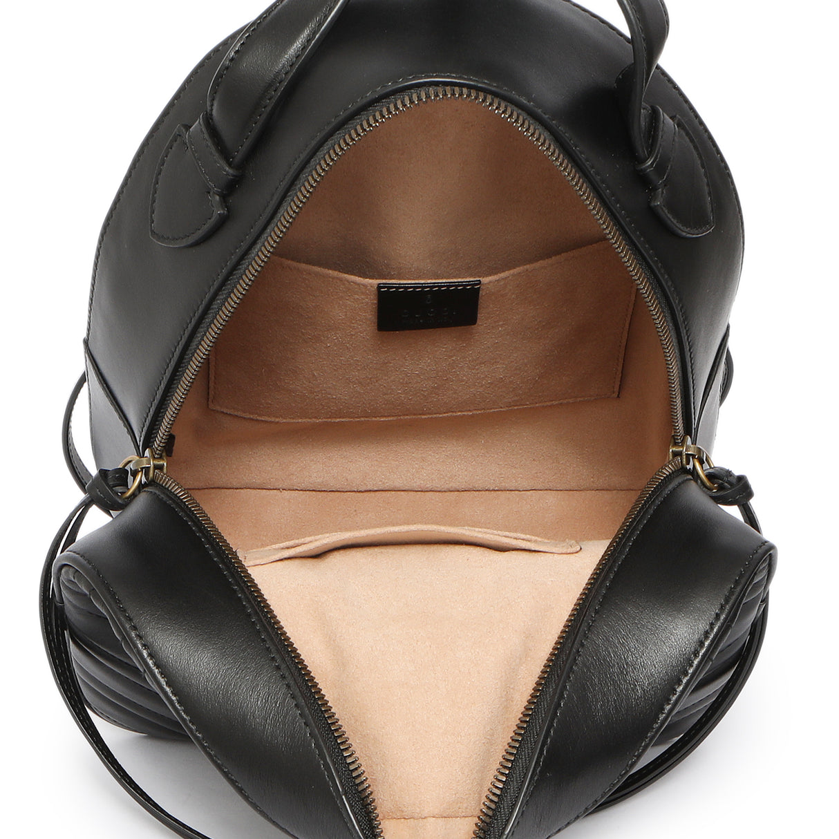 Gucci Black Calfskin Matelasse GG Marmont Backpack Handbags Gucci