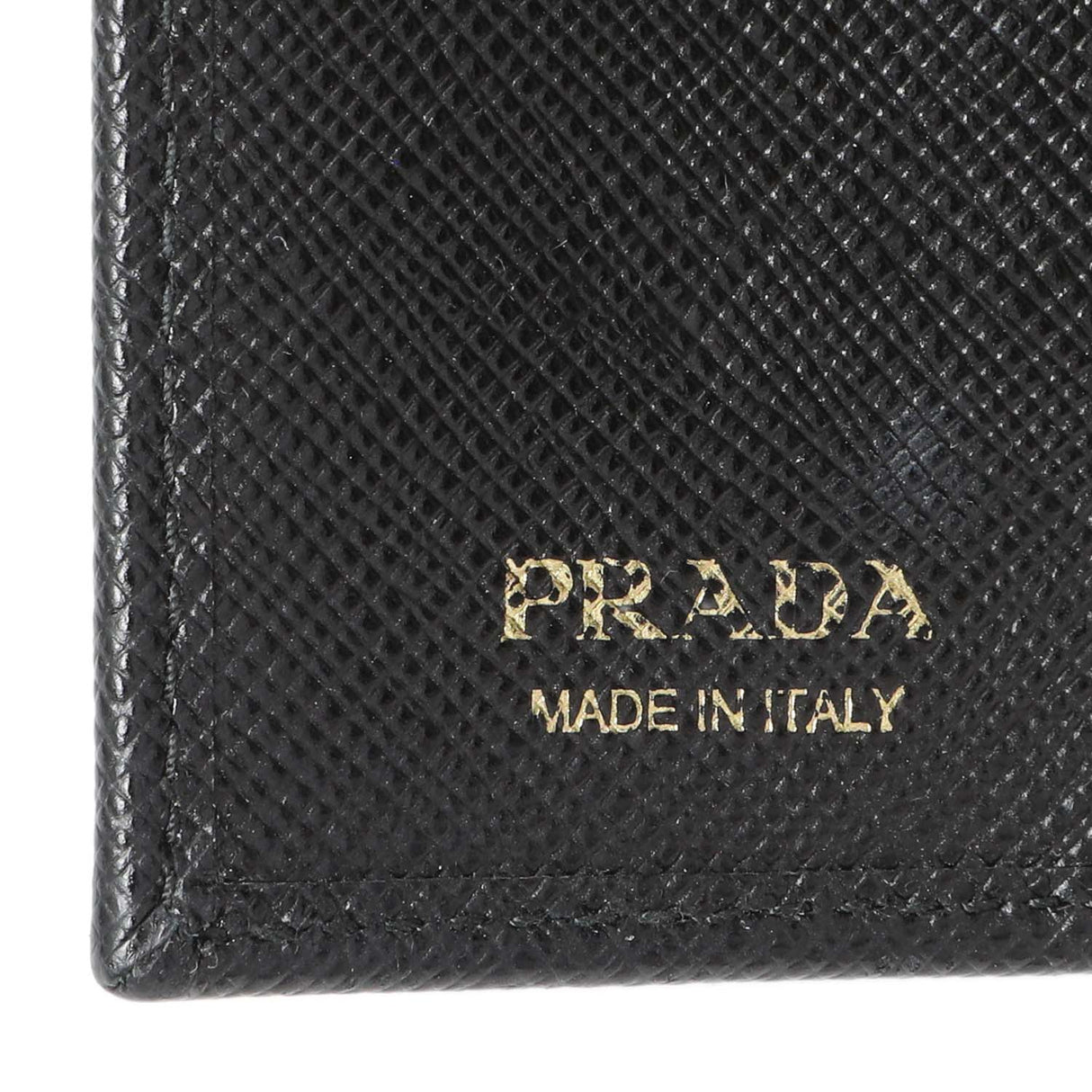 Prada Black Saffiano Key Holder Accessories Prada