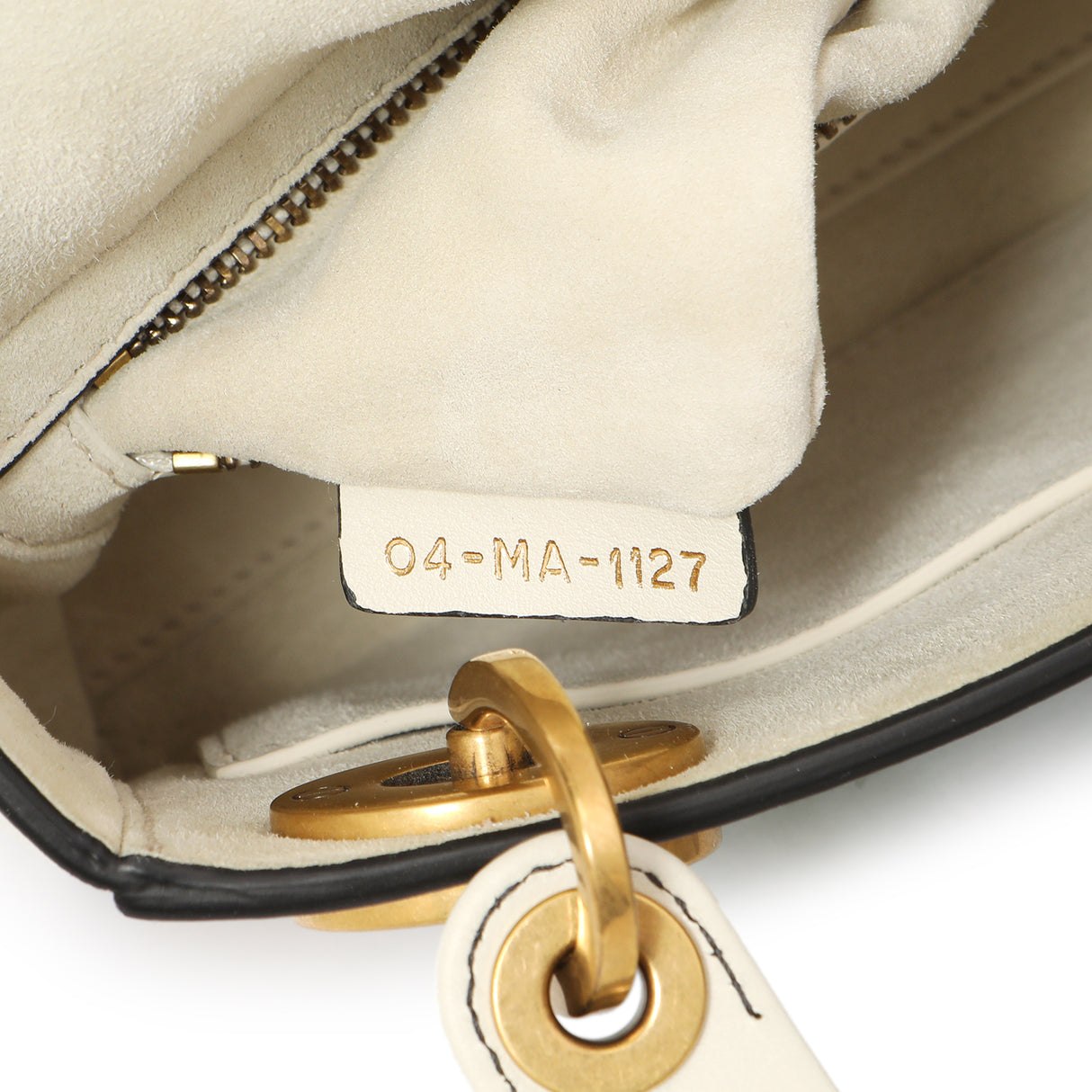 Christian Dior White Calfskin Niki De Saint Phalle Mini Supple Lady Dior Handbags Christian Dior