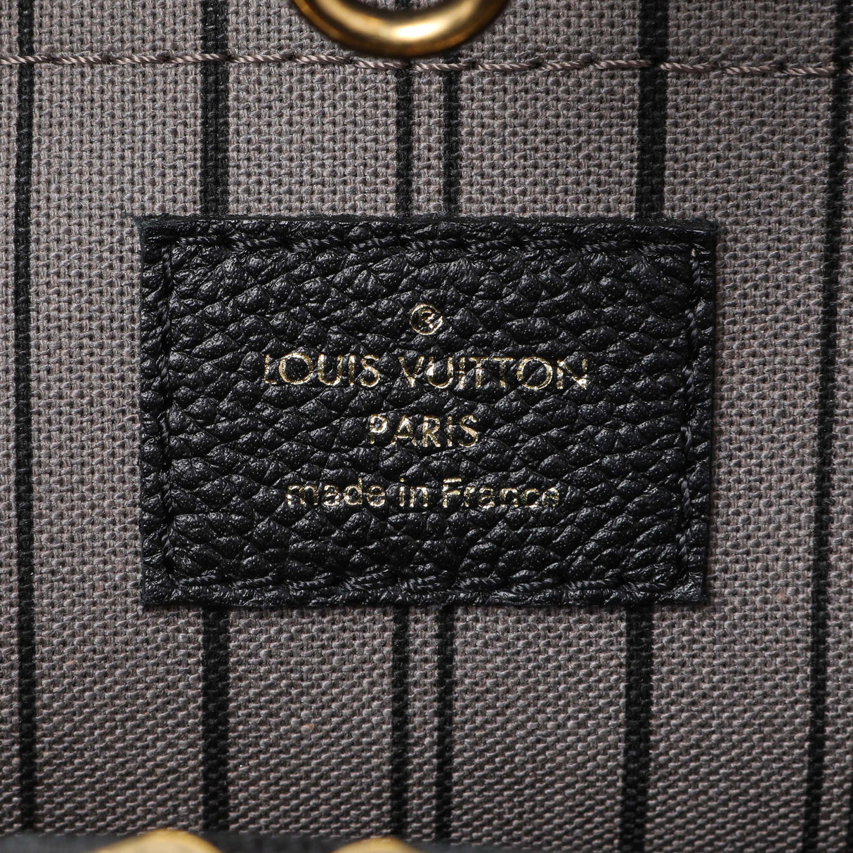 Louis Vuitton Black Empreinte Montaigne MM Handbags Louis Vuitton