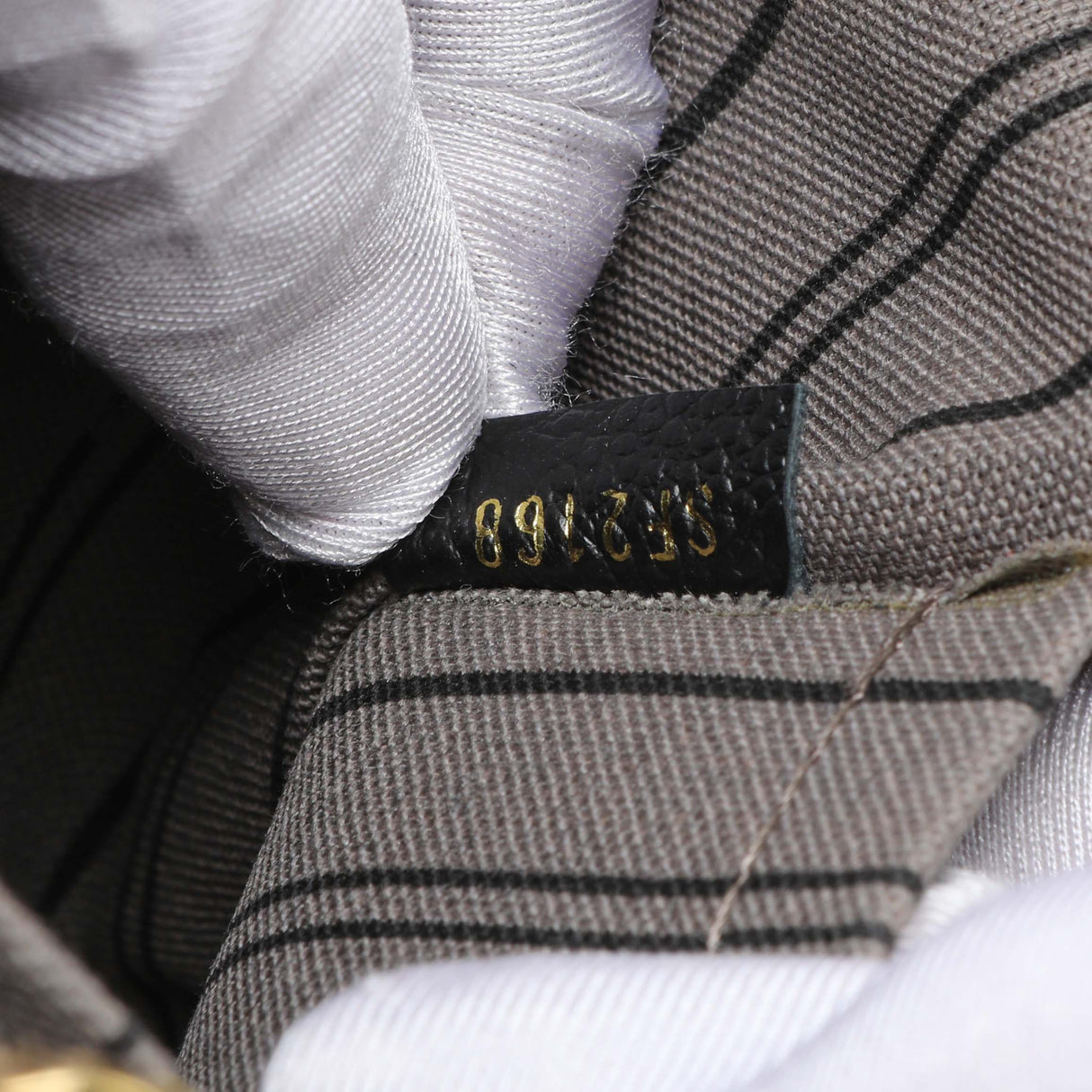 Louis Vuitton Black Empreinte Montaigne MM Handbags Louis Vuitton