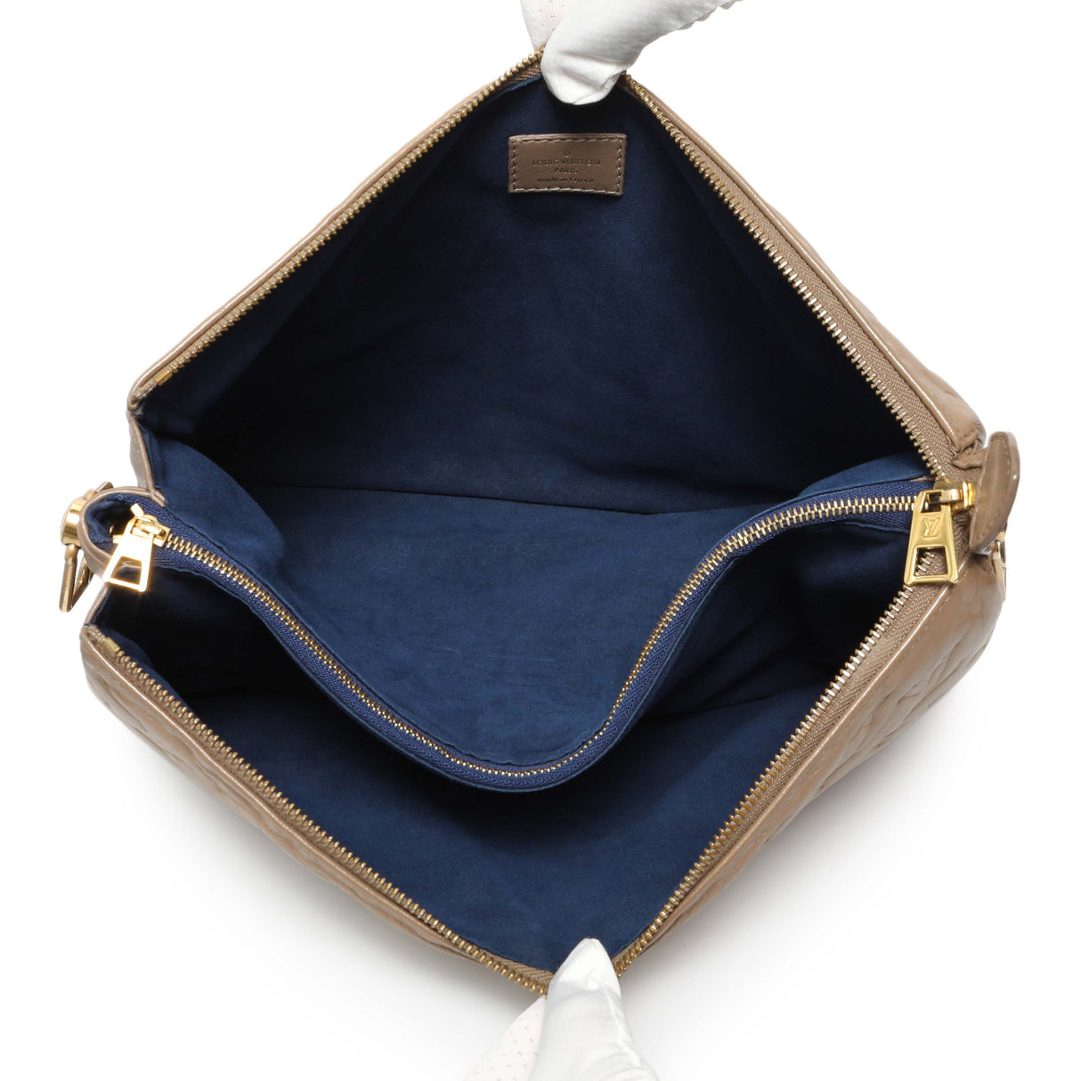 Louis Vuitton Camel Monogram Embossed Lambskin Coussin MM Handbags Louis Vuitton