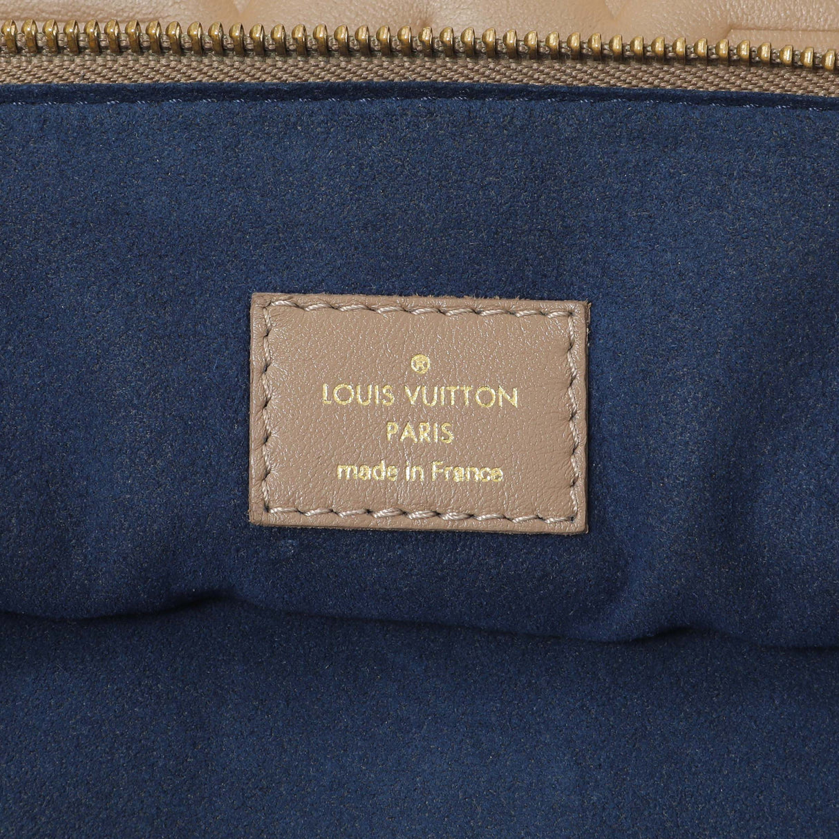 Louis Vuitton Camel Monogram Embossed Lambskin Coussin MM Handbags Louis Vuitton