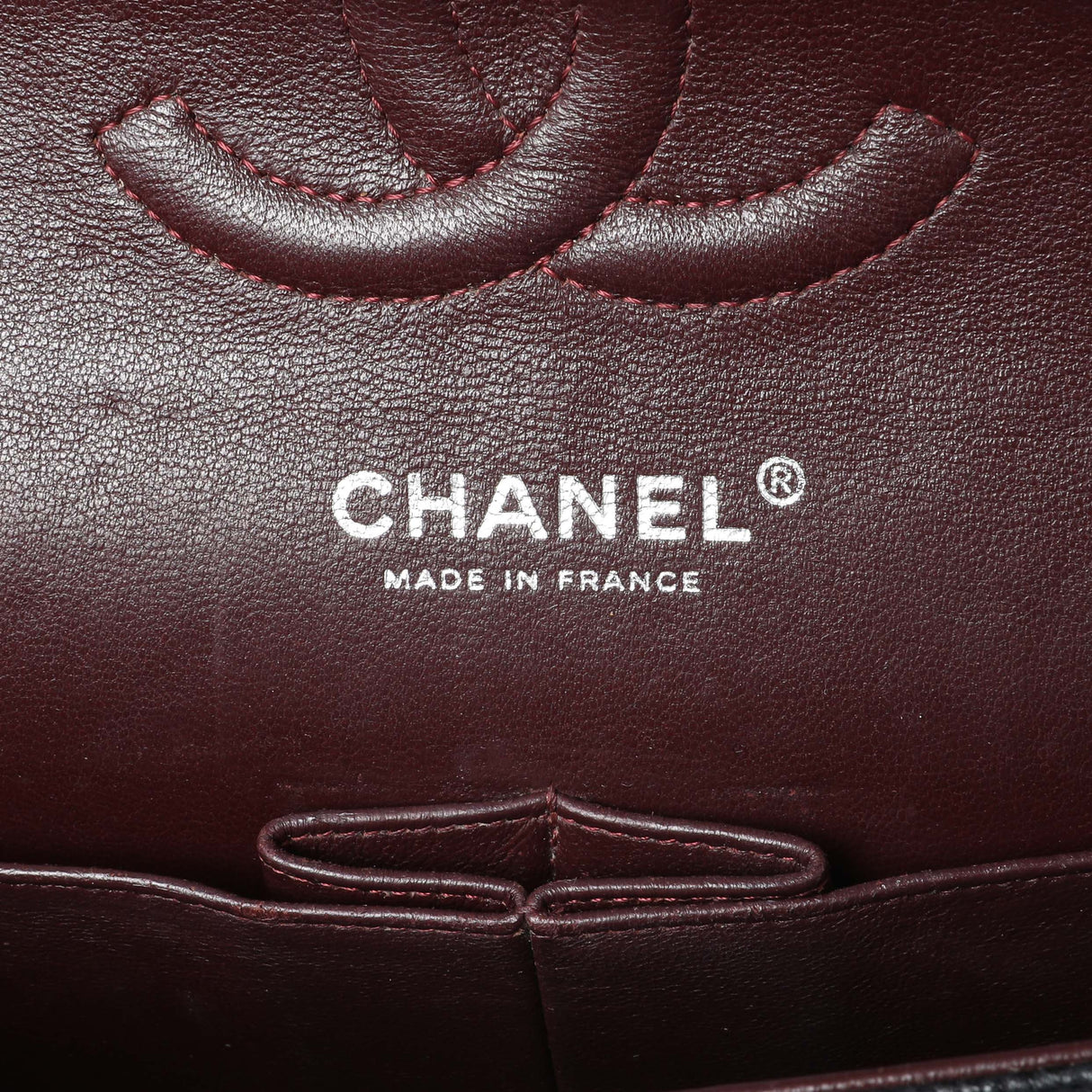 Chanel Black Quilted Caviar Medium Classic Double Flap Handbags Chanel