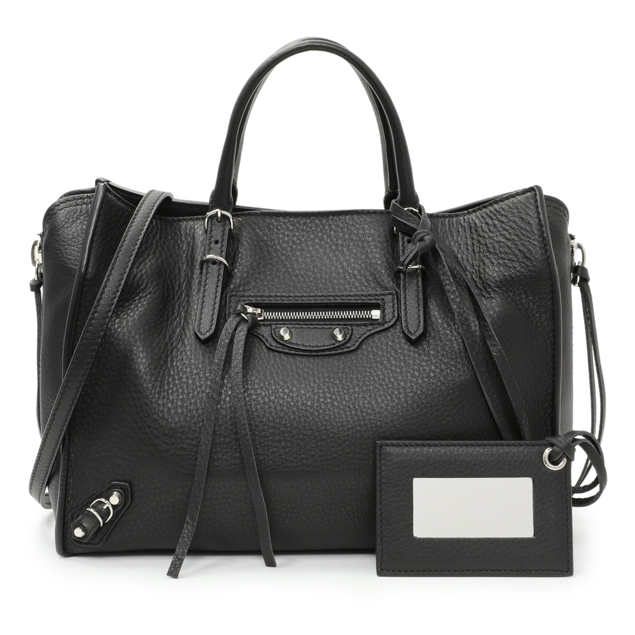 Balenciaga Black Calfskin Mini Papier A4 Tote – Modaselle Balenciaga Black Calfskin Mini Papier A4 Tote – Modaselle