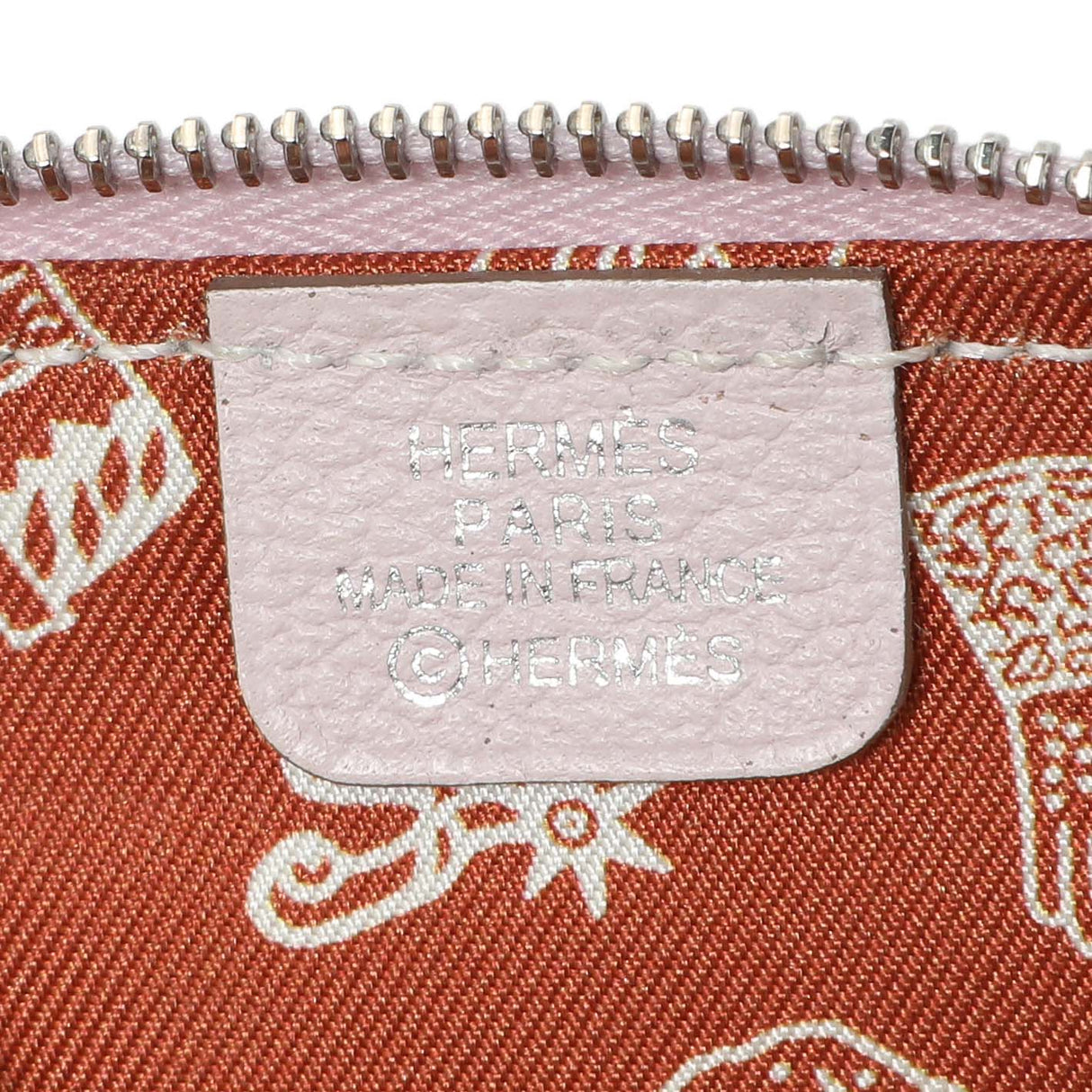 Hermes Light Pink Epsom Silk'in Coin Purse Accessories Hermes