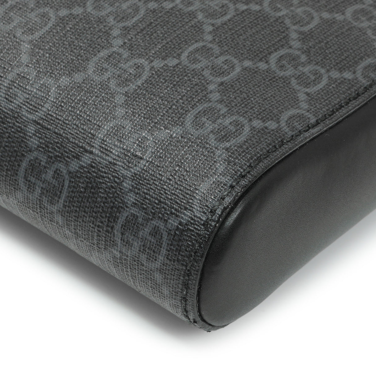 Gucci GG Supreme Monogram Web Small Flat Messenger Bag Handbags Gucci