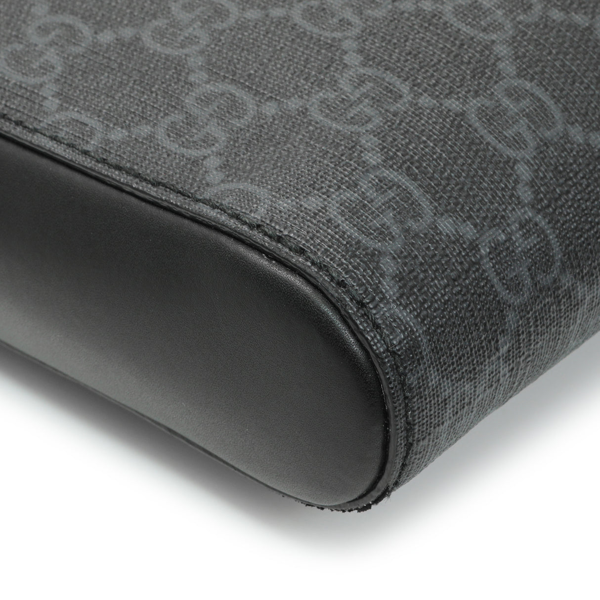 Gucci GG Supreme Monogram Web Small Flat Messenger Bag Handbags Gucci