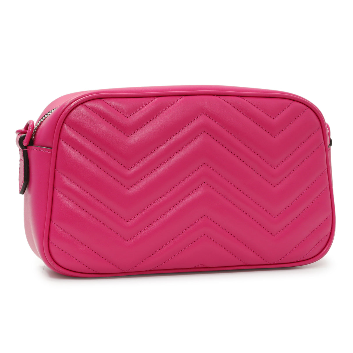 Gucci Fuxia Calfskin Marmont Chain Bag Handbags Gucci