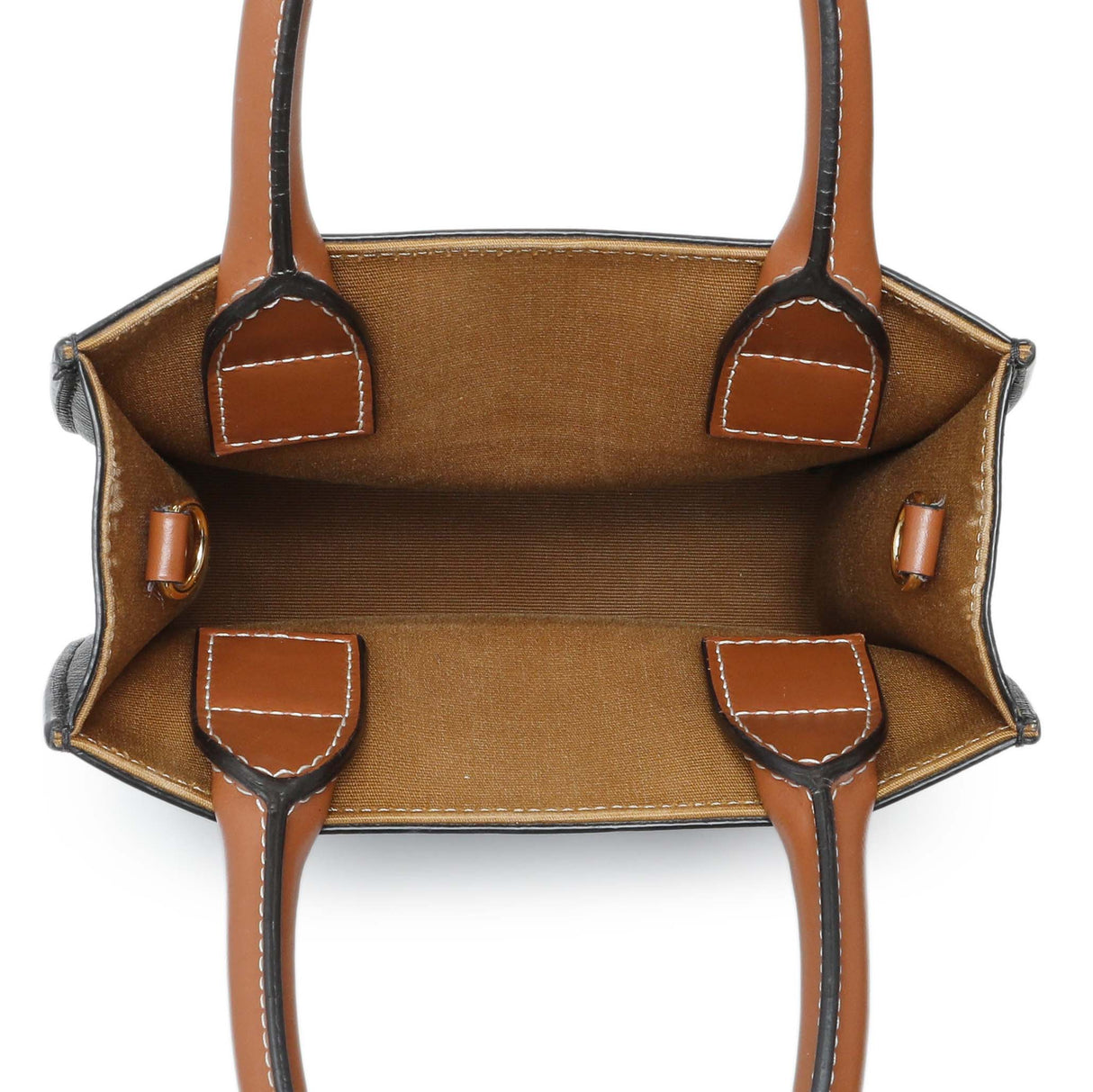 Celine Triomphe Canvas Calfskin Mini Vertical Cabas