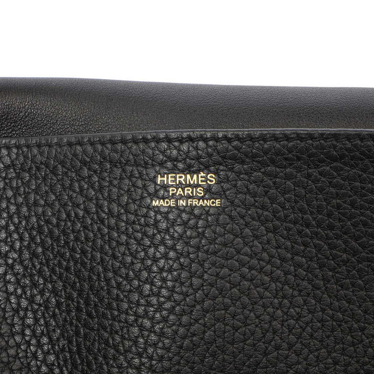 Hermes Black Clemence Halzan 31 Handbags Hermes